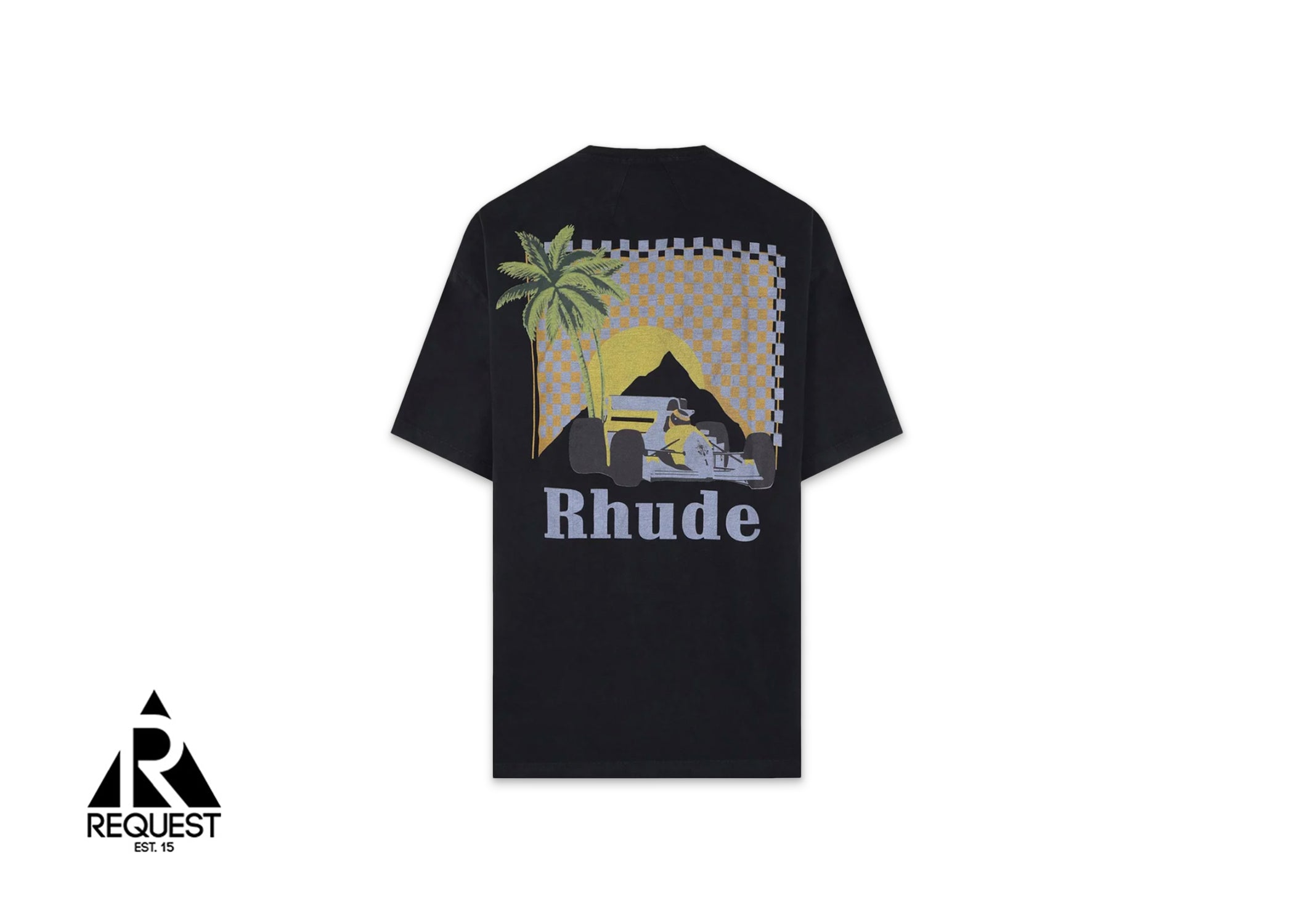 Rhude Moonlight Tropics Tee “Vintage Black”