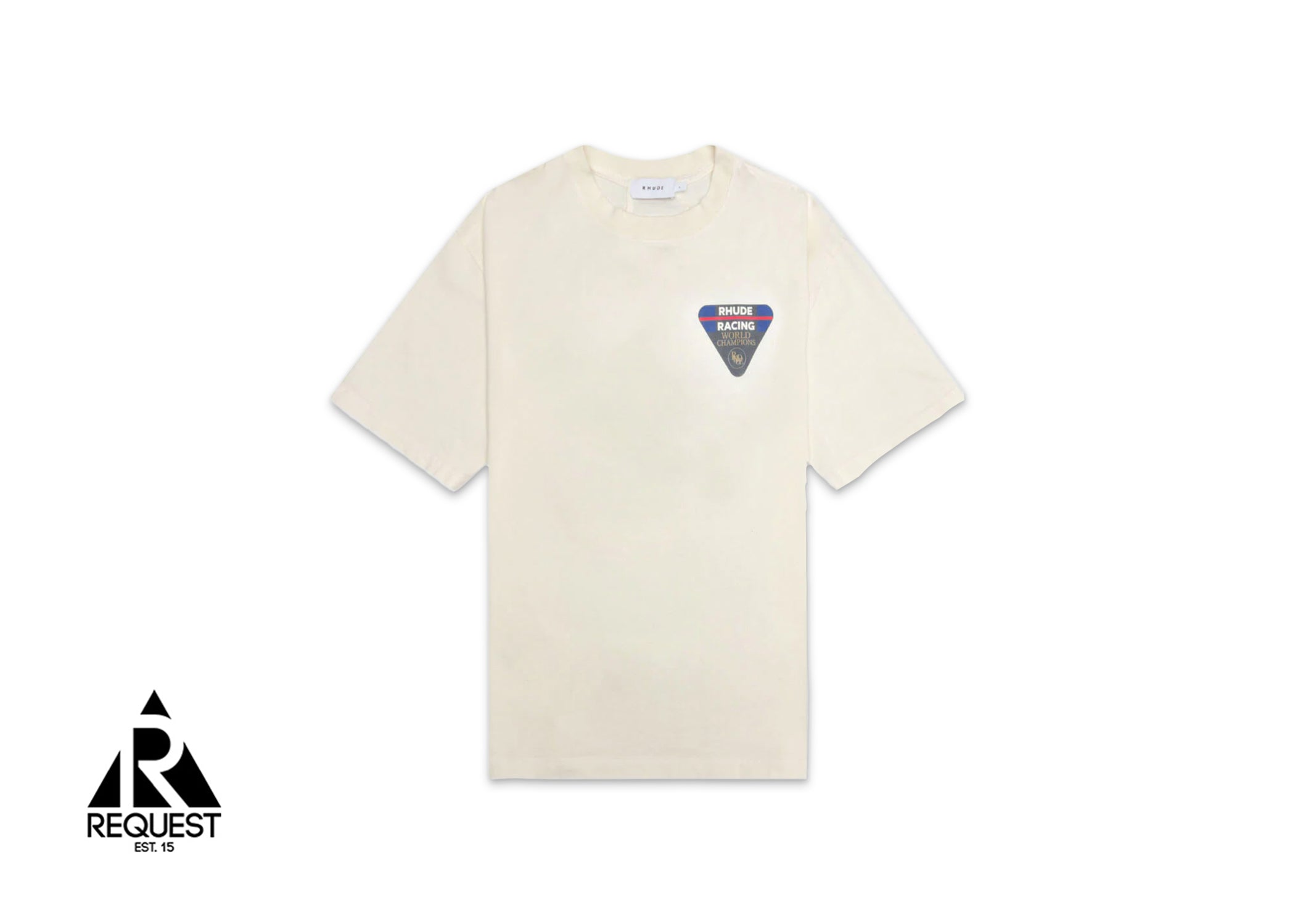 Rhude Race Patch Tee “White”