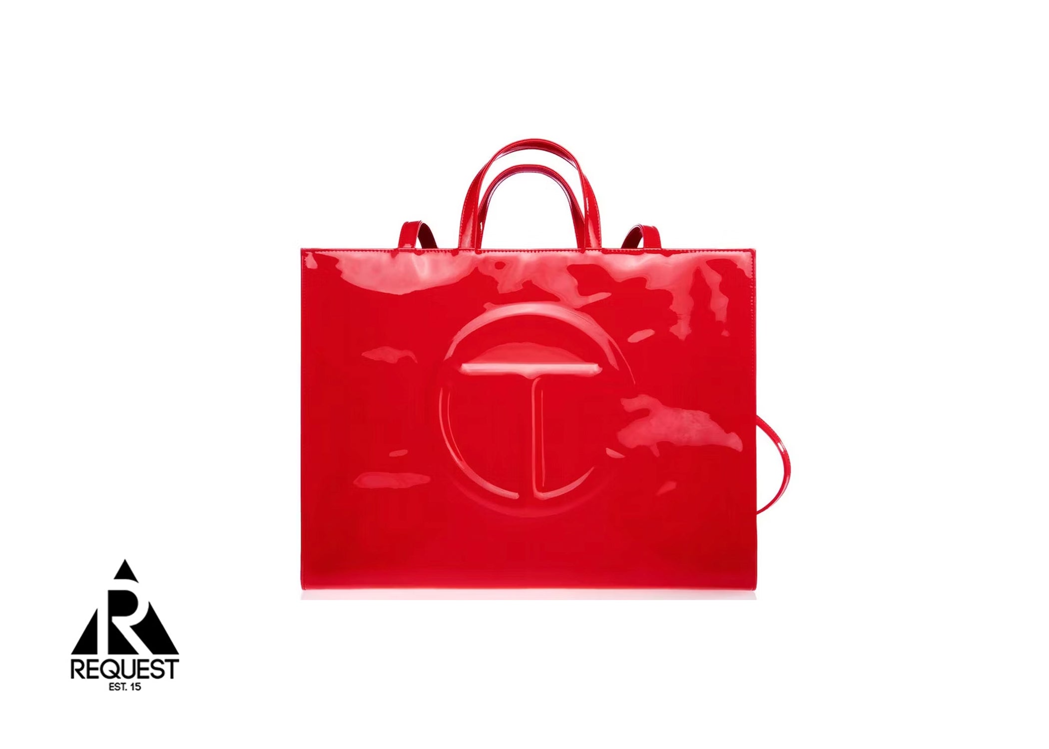 Red Patent Telfar Bag