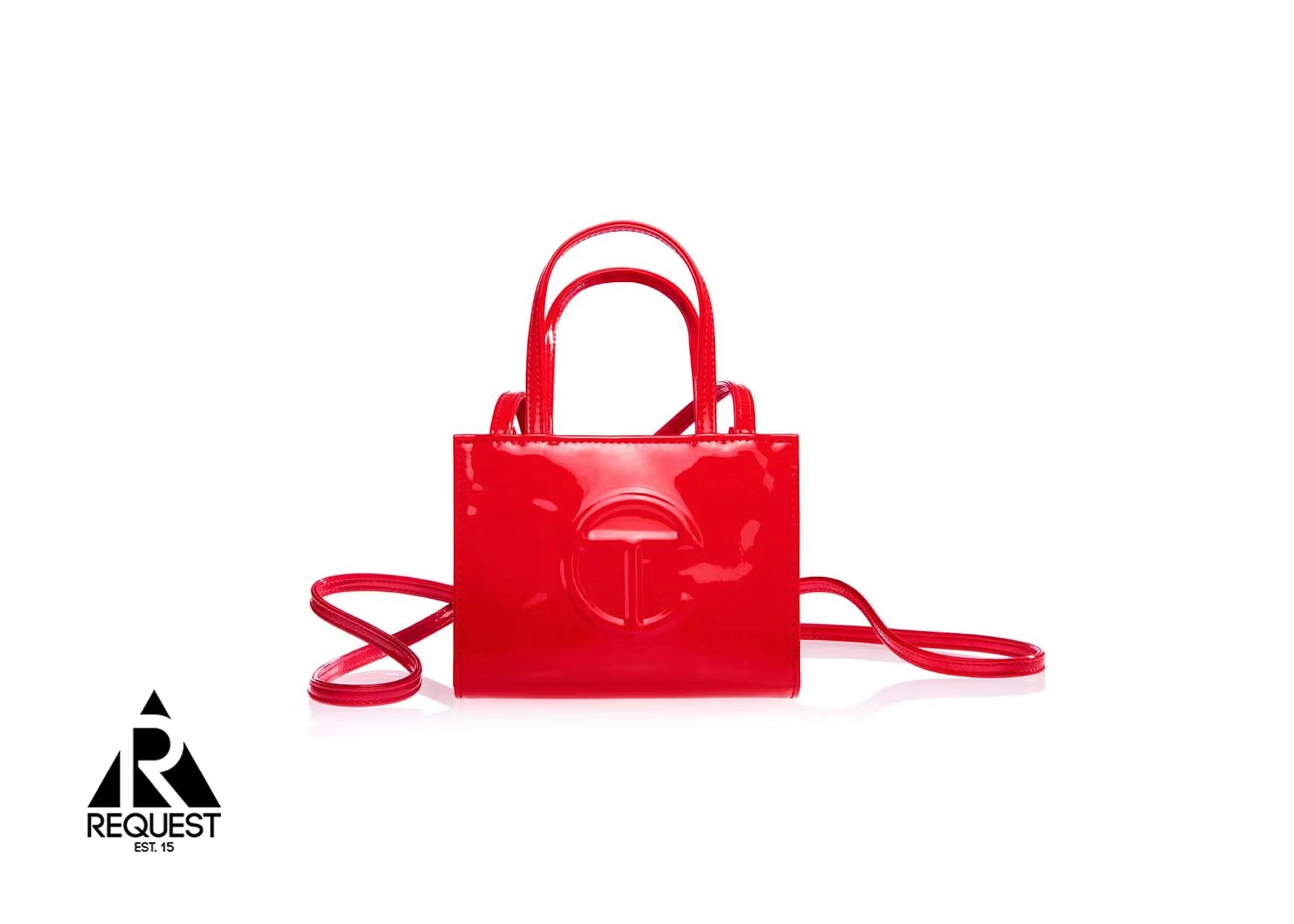 Red Patent Telfar Bag