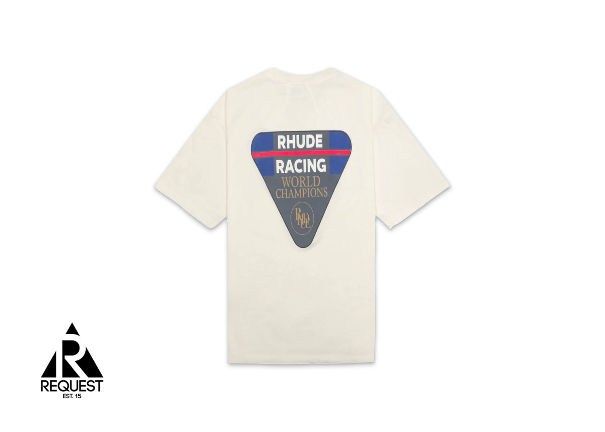 Rhude Race Patch Tee “White”