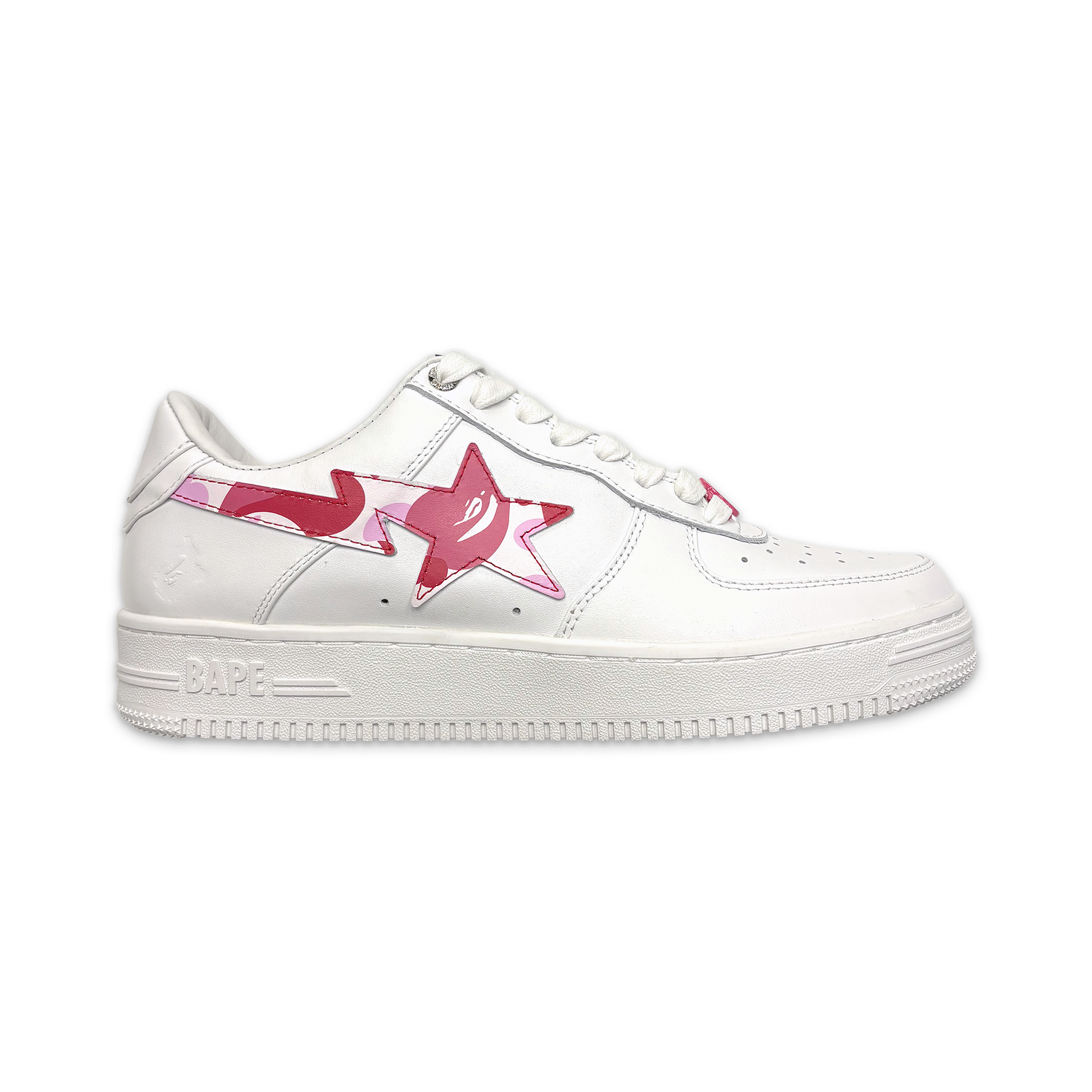 A Bathing Ape (BAPE), Bapesta Low “ABC Pink Camo Swoosh”