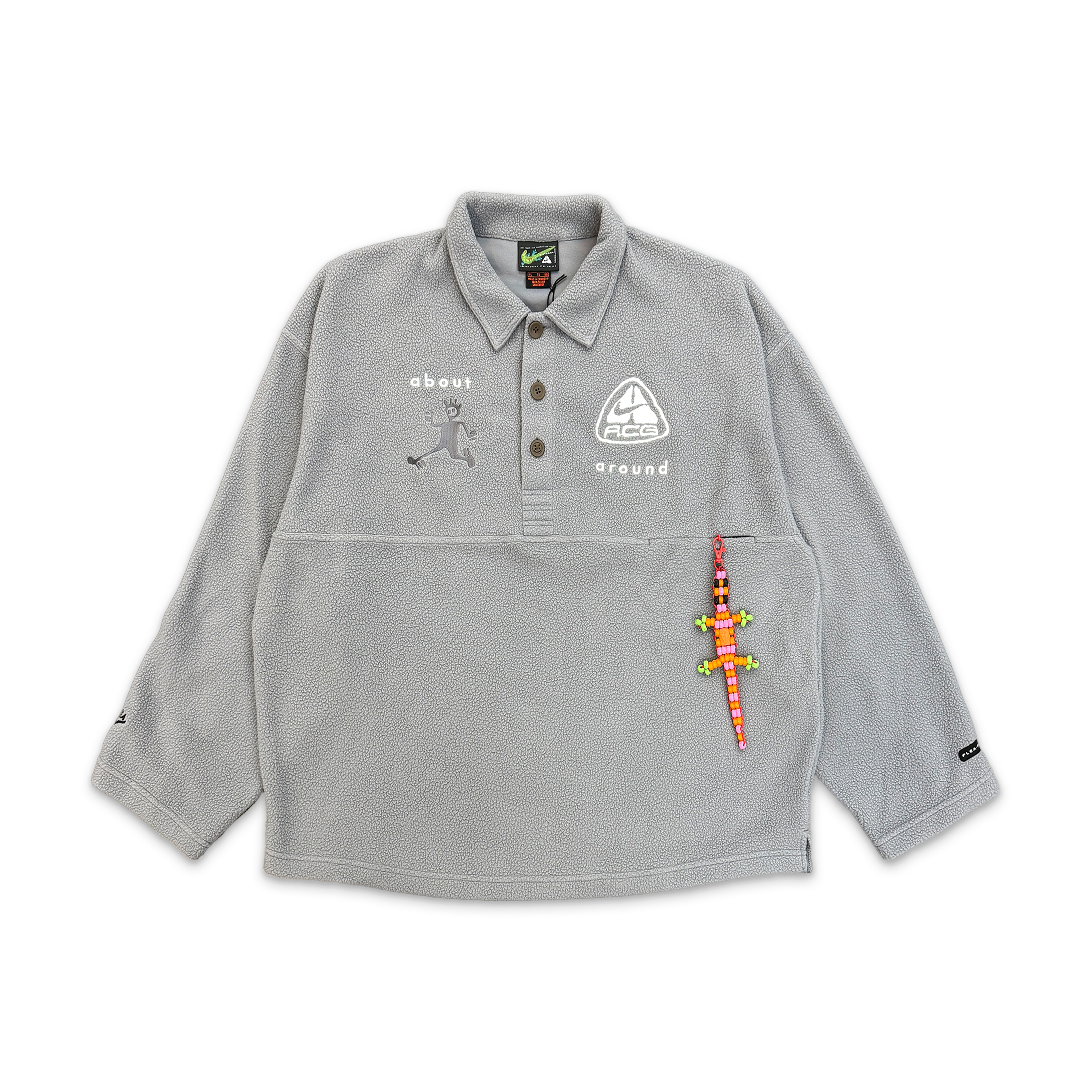 Nike, ACG x CPFM L/S Polo "Grey"