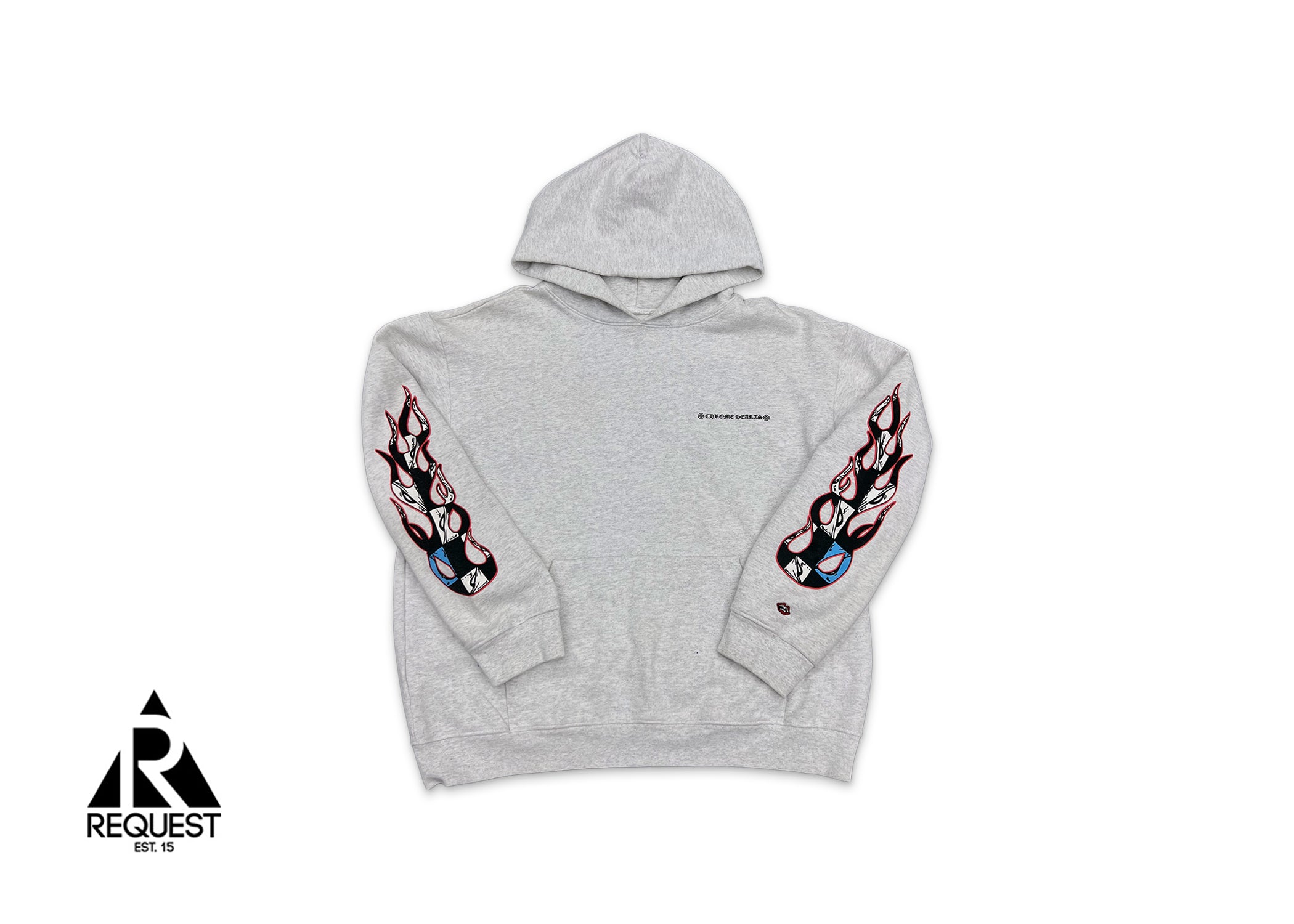 Chrome Hearts Matty Boy Brain Hoodie "Heather Grey"