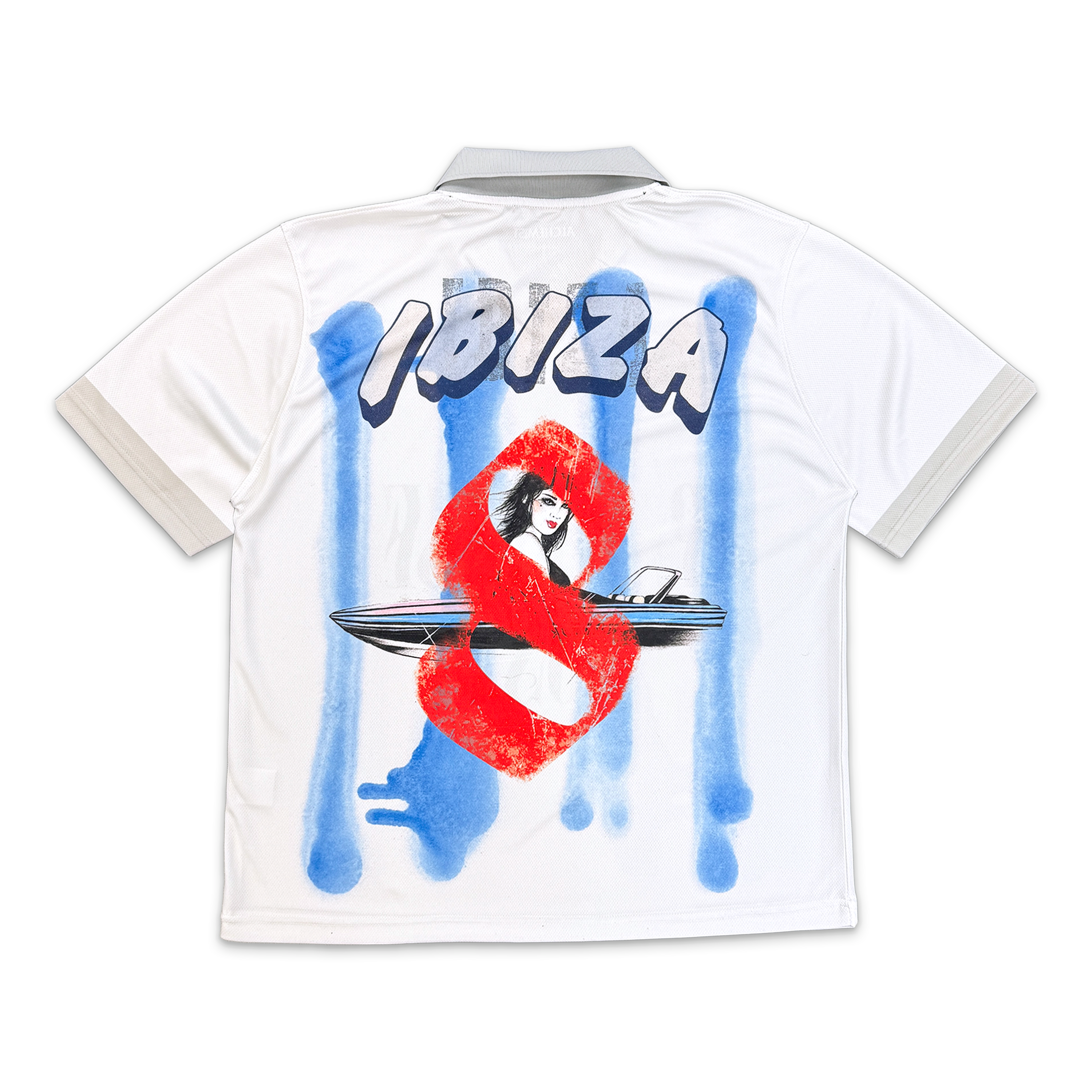 Alchemist, Paradise Lost Game Jersey "Striped Blue Spray Paint"