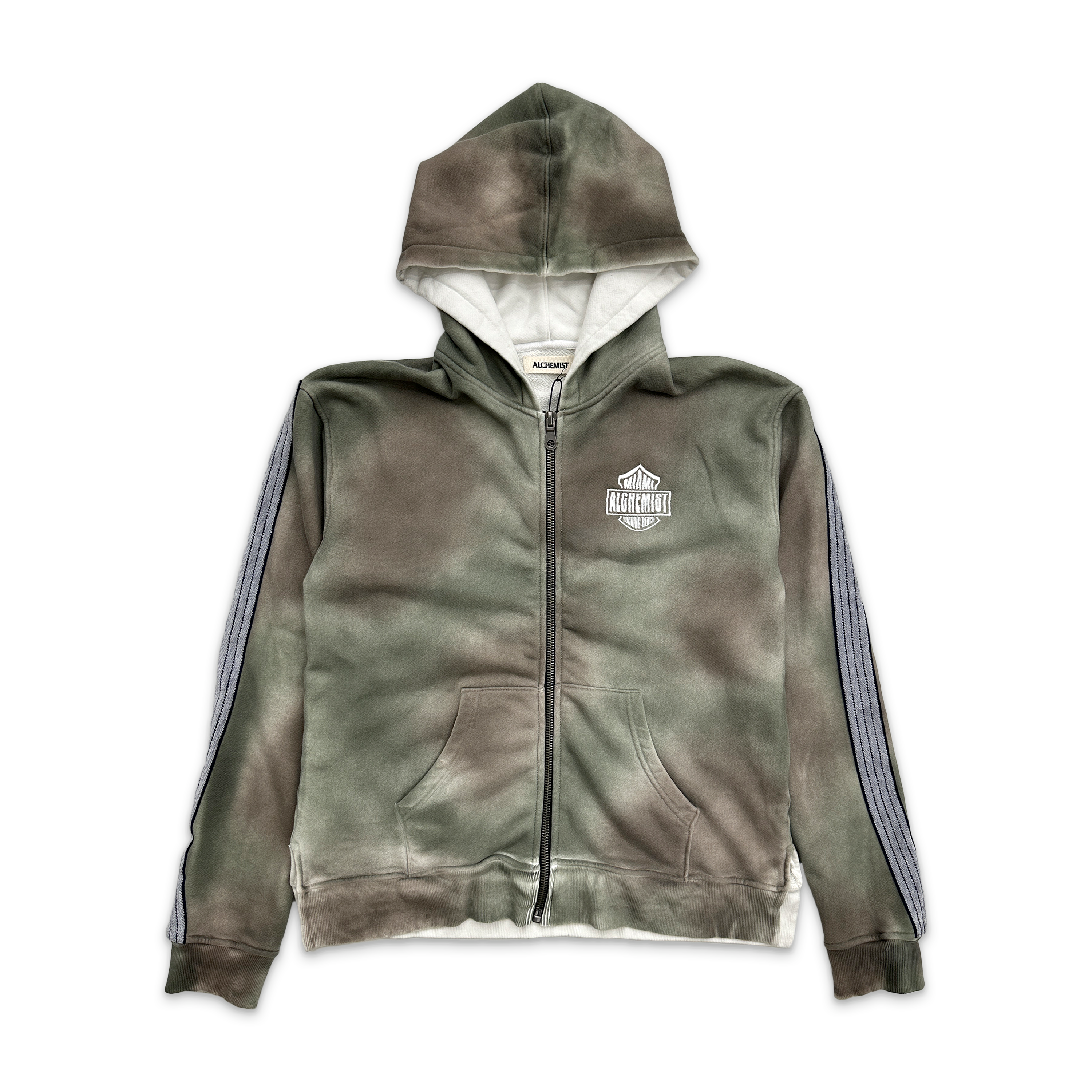 Rider Zip-Up Hoodie “Camo Jasper”