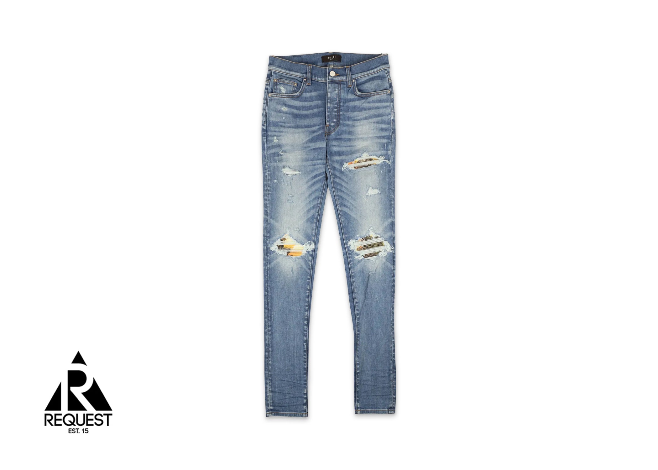 Amiri Aloha MX1 Denim Jeans "Indigo"