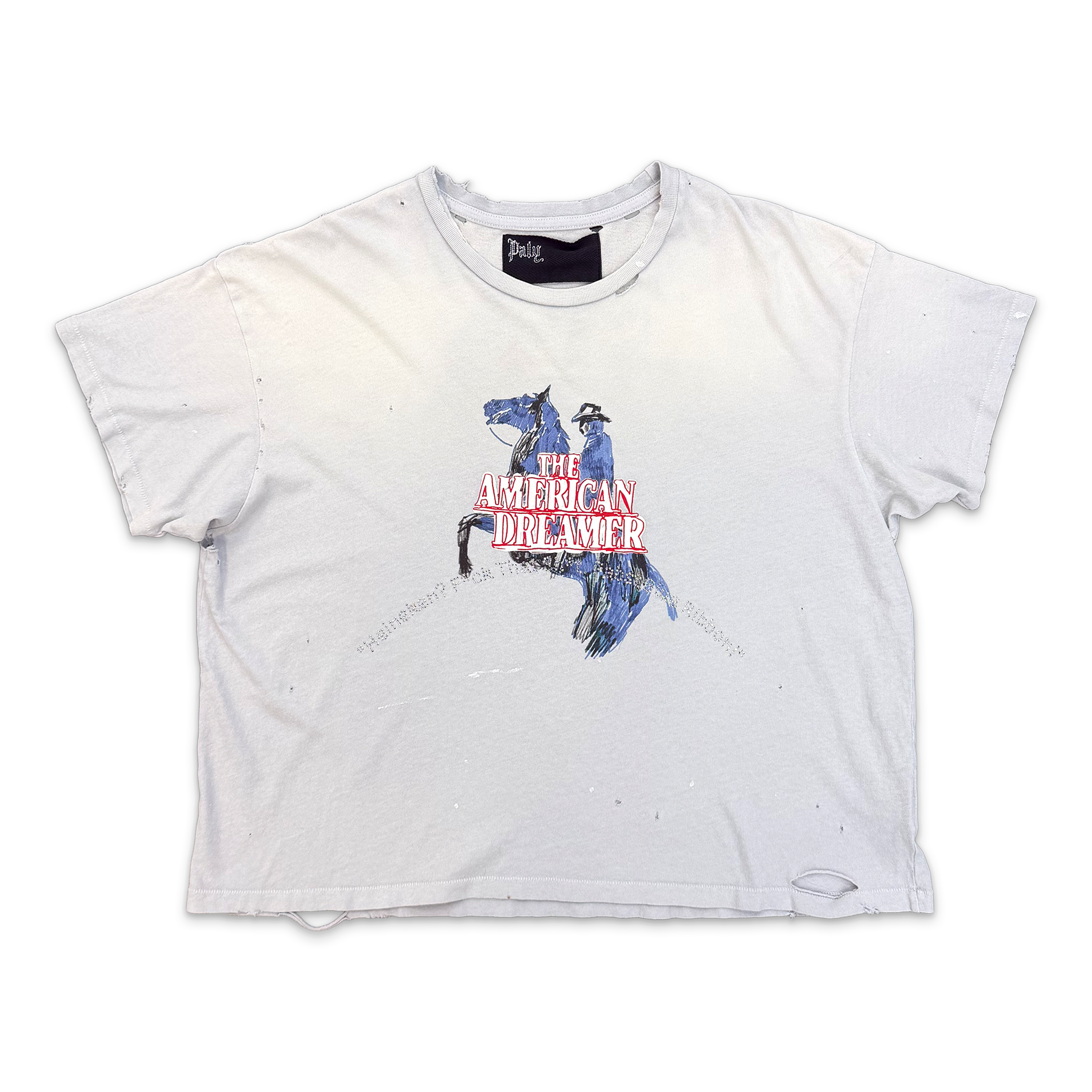 Paly Hollywood, American Dreamer Tee "Light Blue"