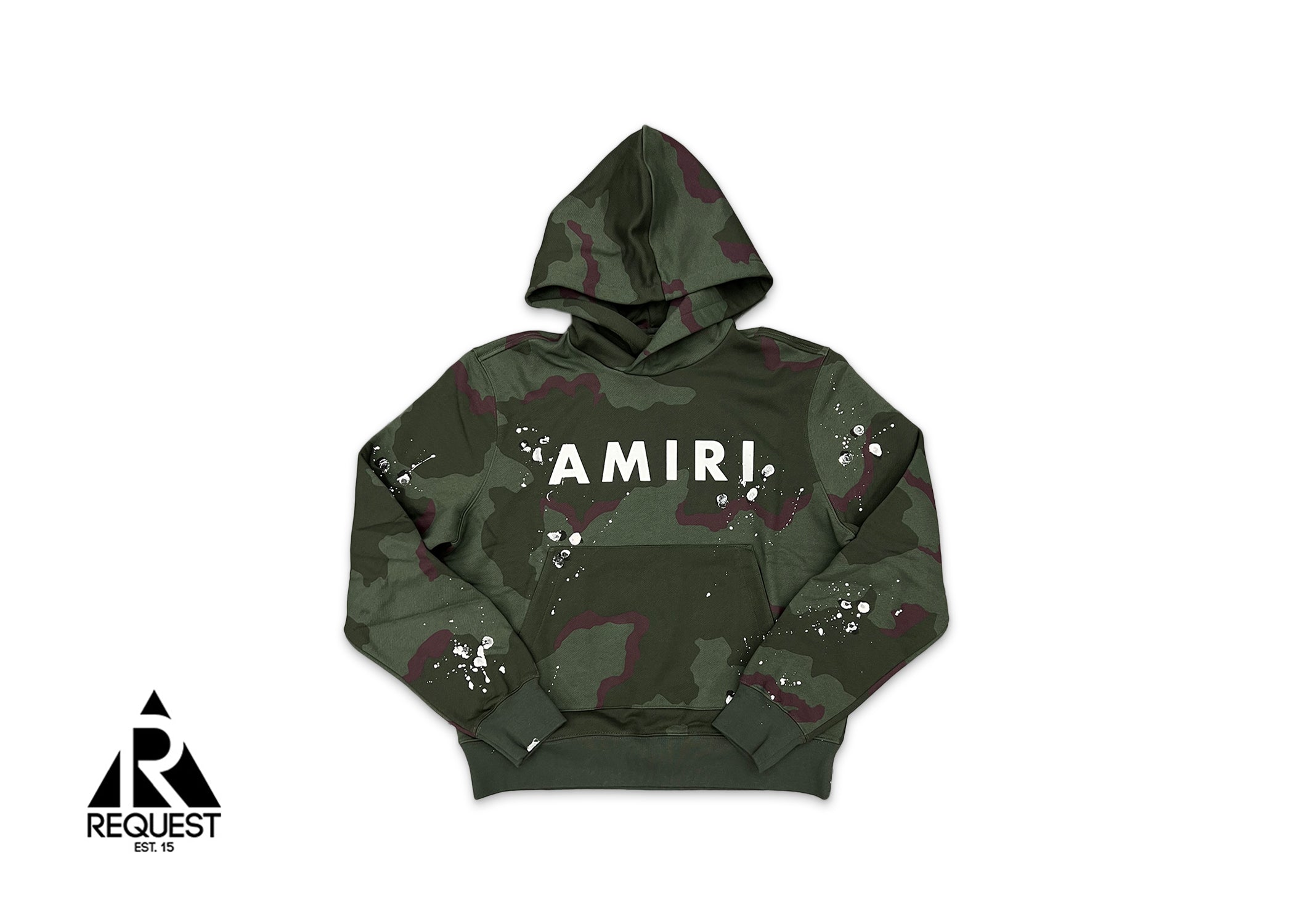 Amiri Army Logo Hoodie “Camo”