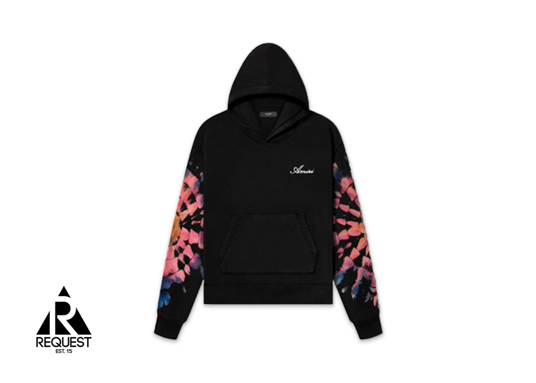 Amiri Spot Tie-Dye Hoodie “Black”