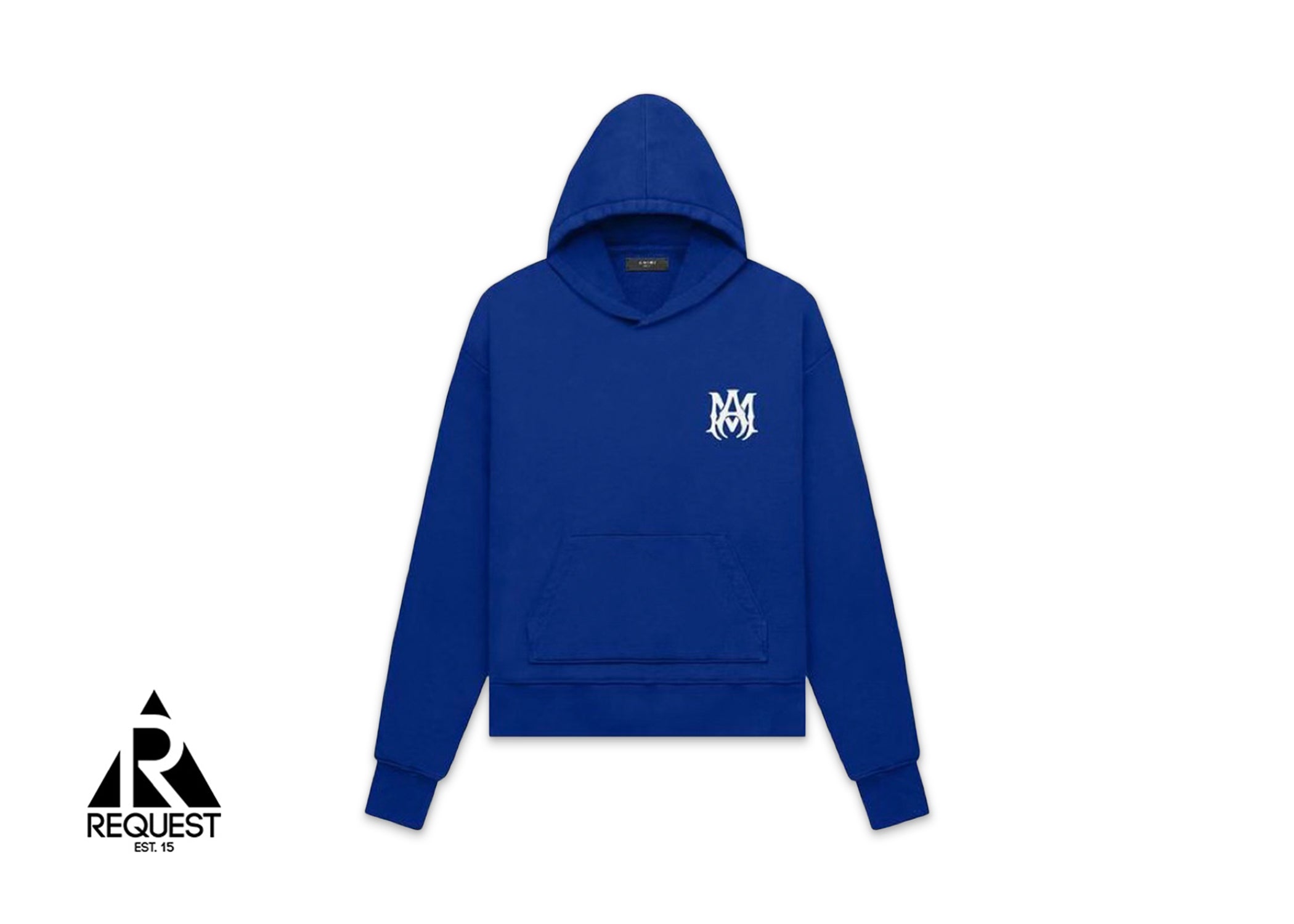 Amiri M.A. Fitted Hoodie "Varsity Blue"