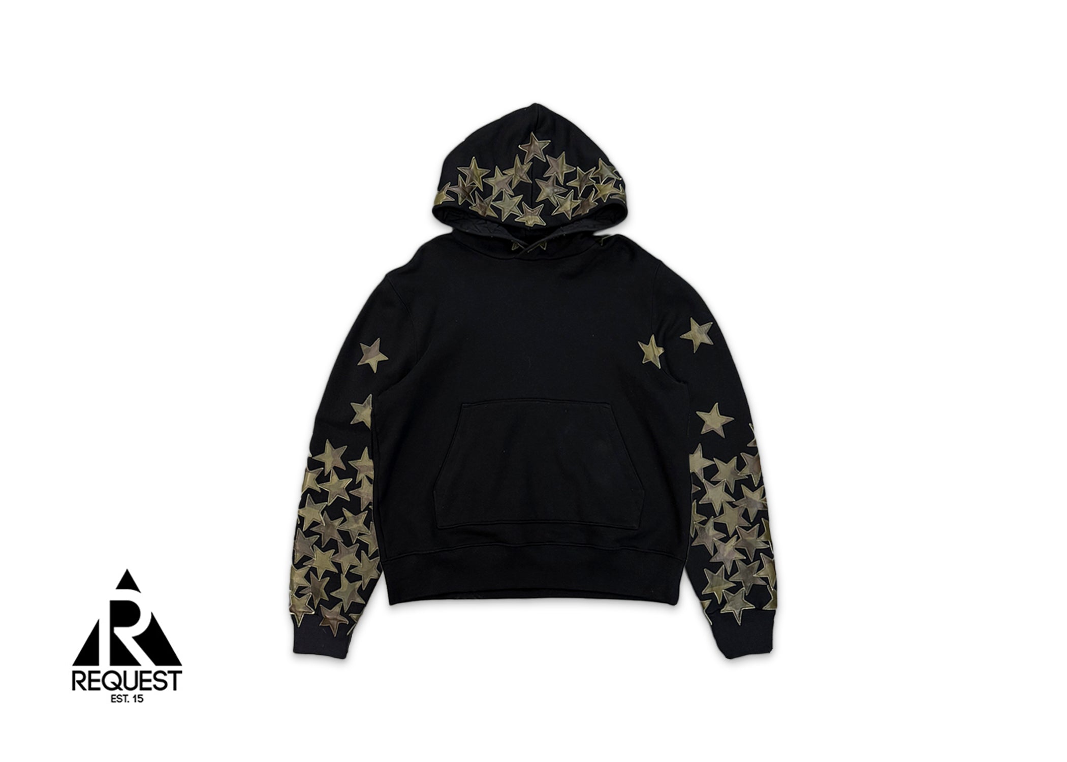 Chemist&nbsp;Camo Star Black Hoodie