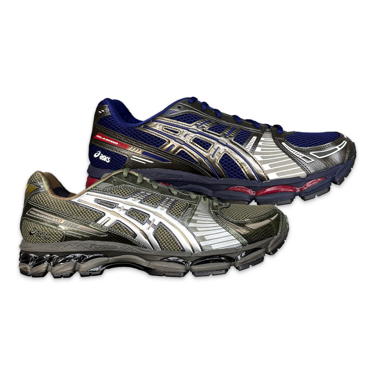Asics x Kith x Marvel Comics Kayano 12.1 Captain America SZ 12 Marvel vs. Capcom | Kith for ASICS GEL-KAYANO® 12.1 Captain  main image 2