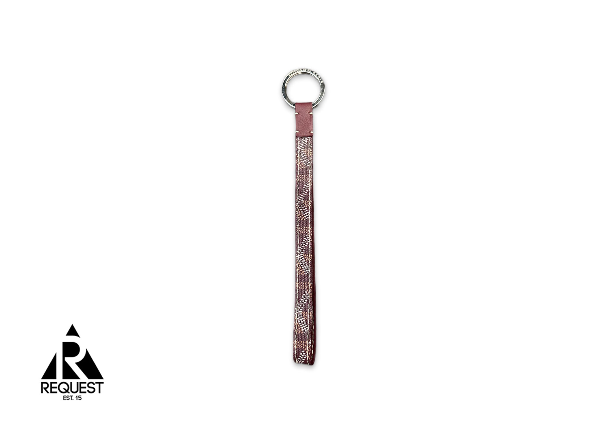 Sesame Key Ring "Burgundy"