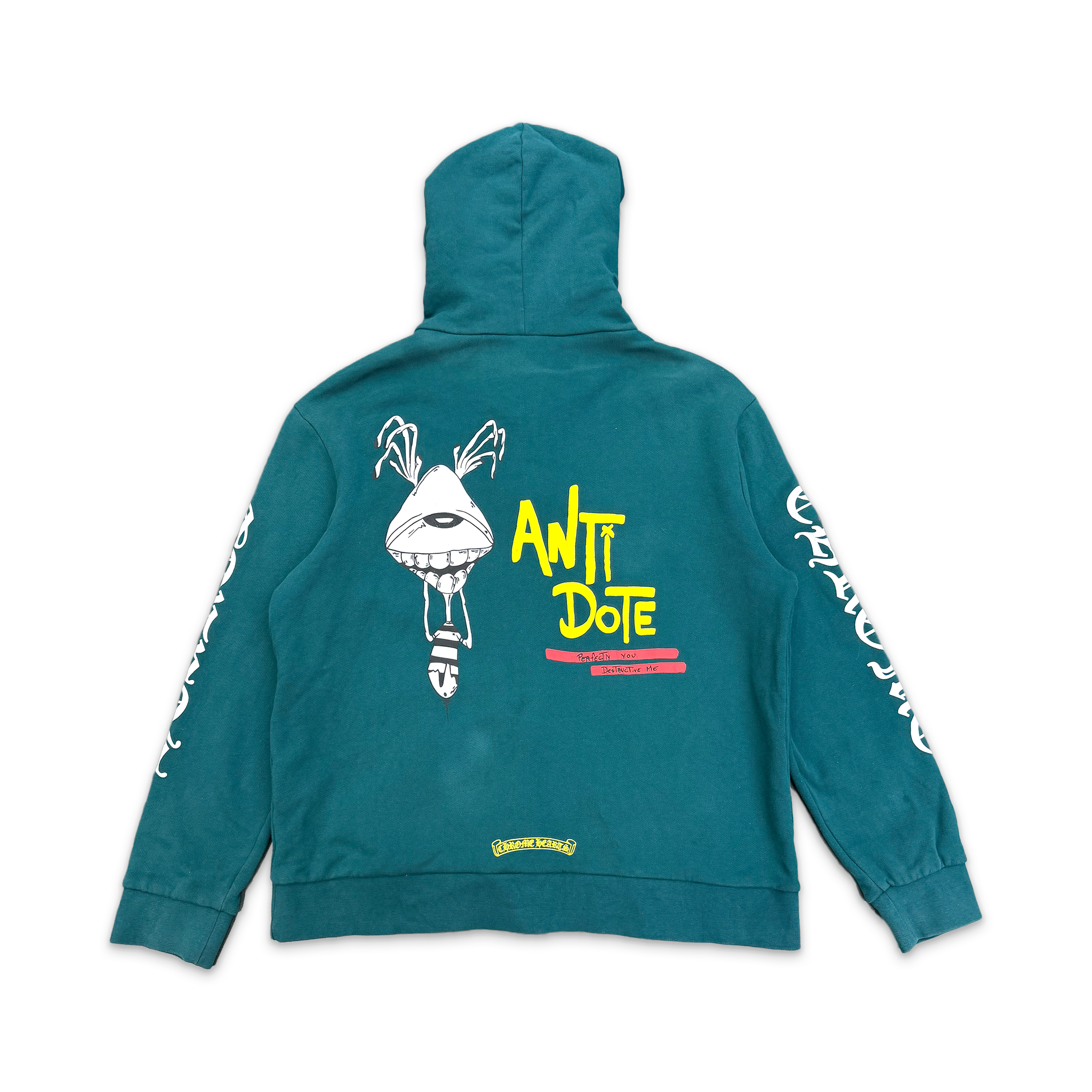 Matty Boy Antidote 99 Eyes Zip Up Hoodie "Teal"