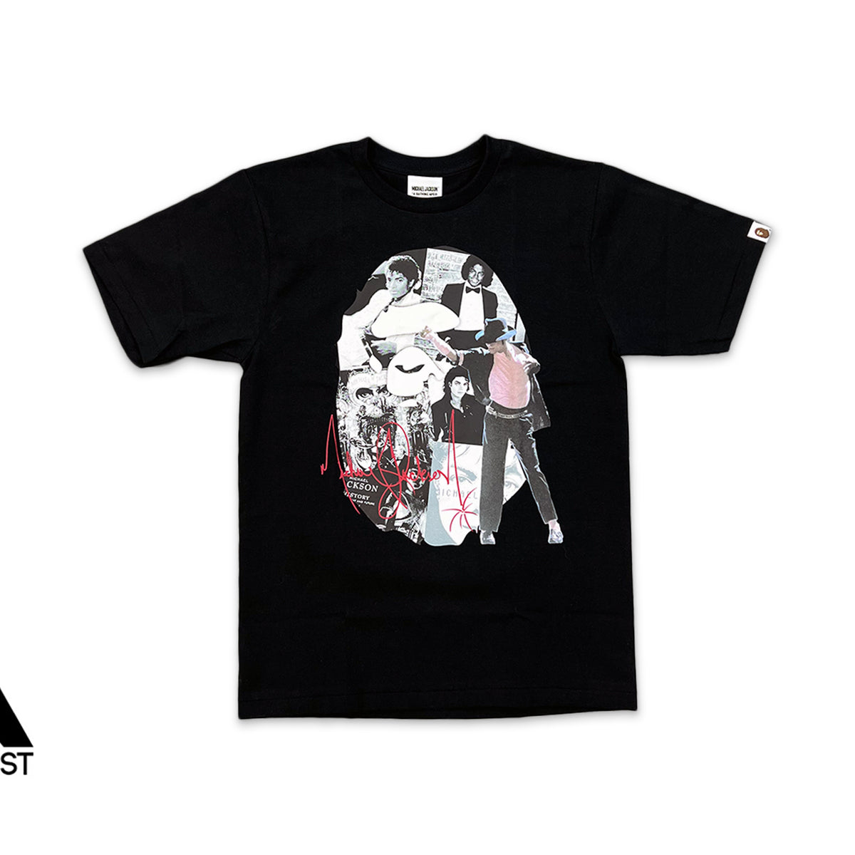 A Bathing Ape x Michael Jackson Album Jacket Ape Tee 