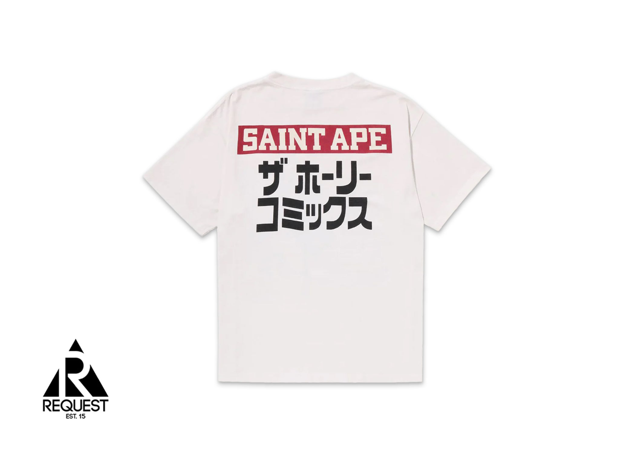 Saint Michael x Bape Squadron Tee "White"