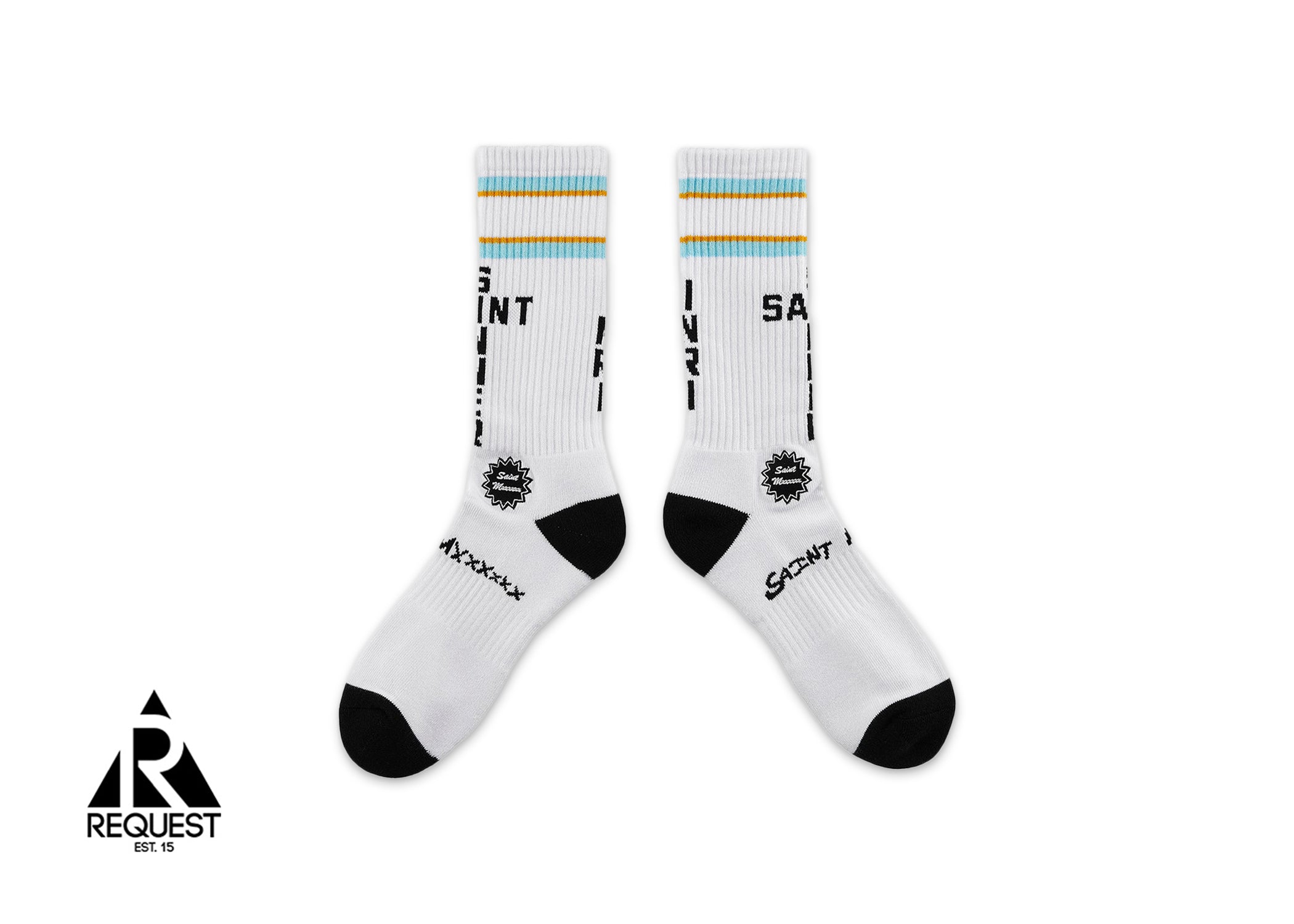 Saint Michael Argentina Socks "White"