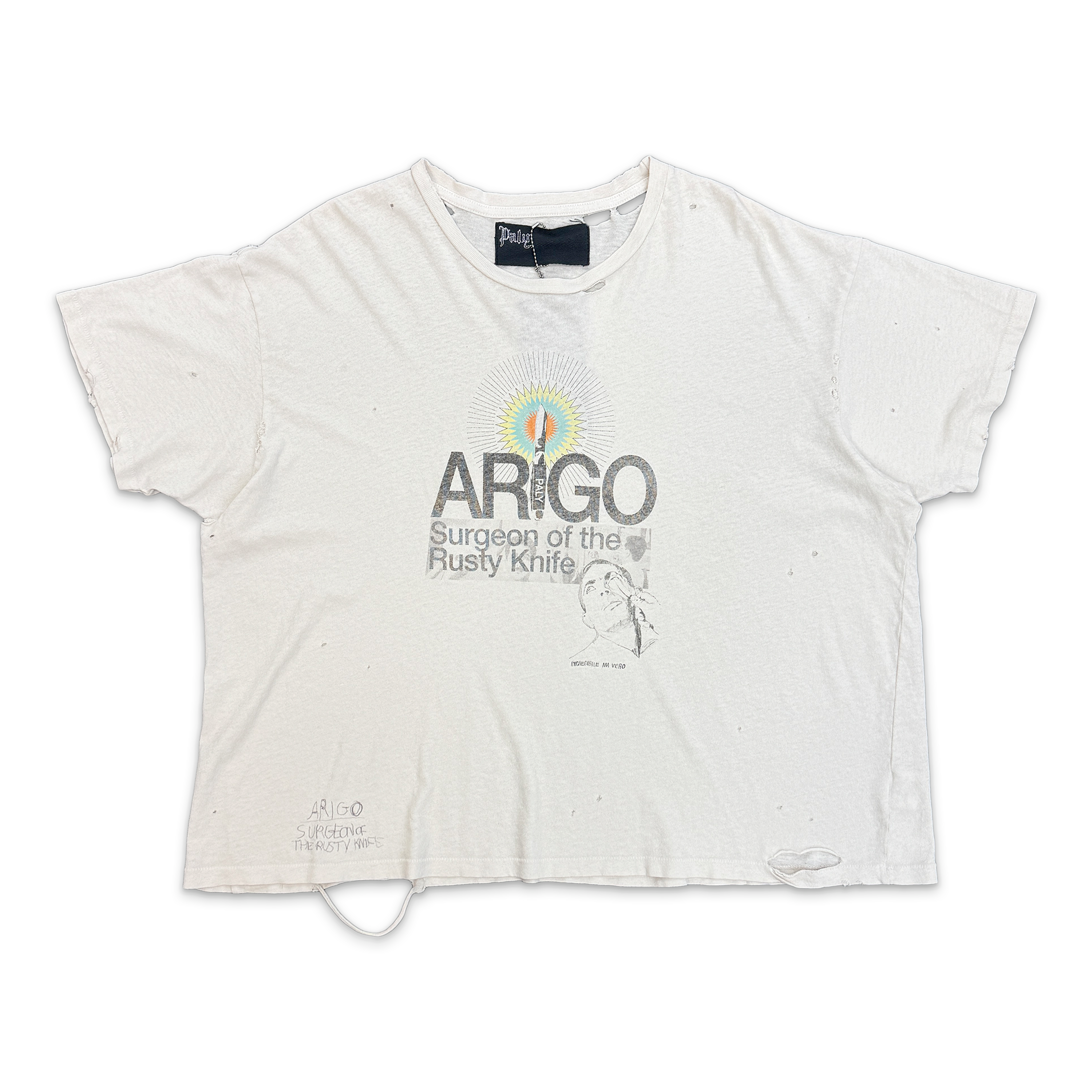 Paly Hollywood, Arigo Tee "Cream"