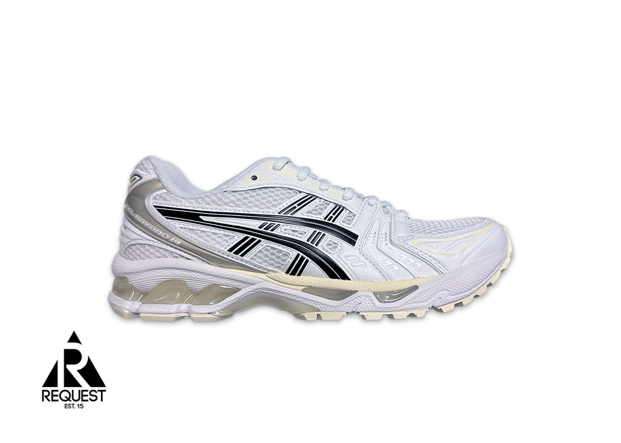 x ARITZIA Gel-Kayano 14 "White/Black"