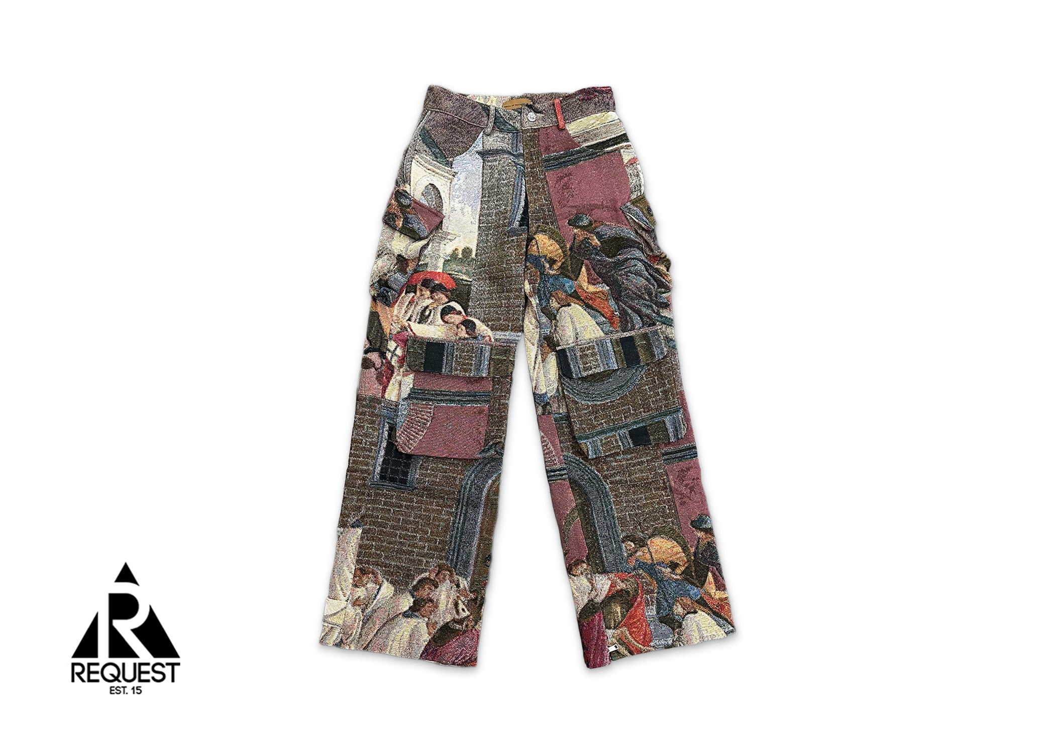 Artist Jacquard Weave Pants