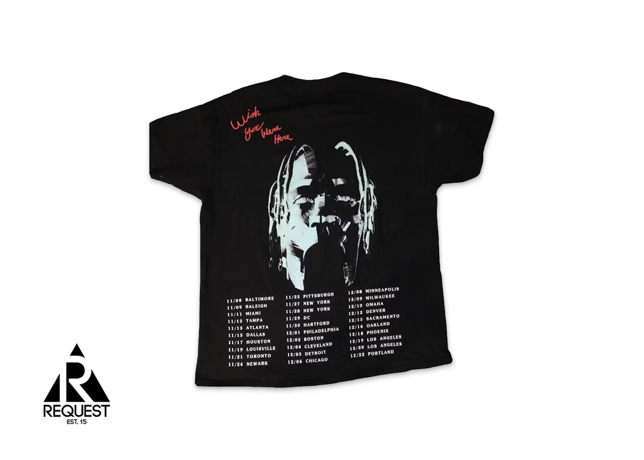 Travis Scott Astroworld Tour Tee "Black"