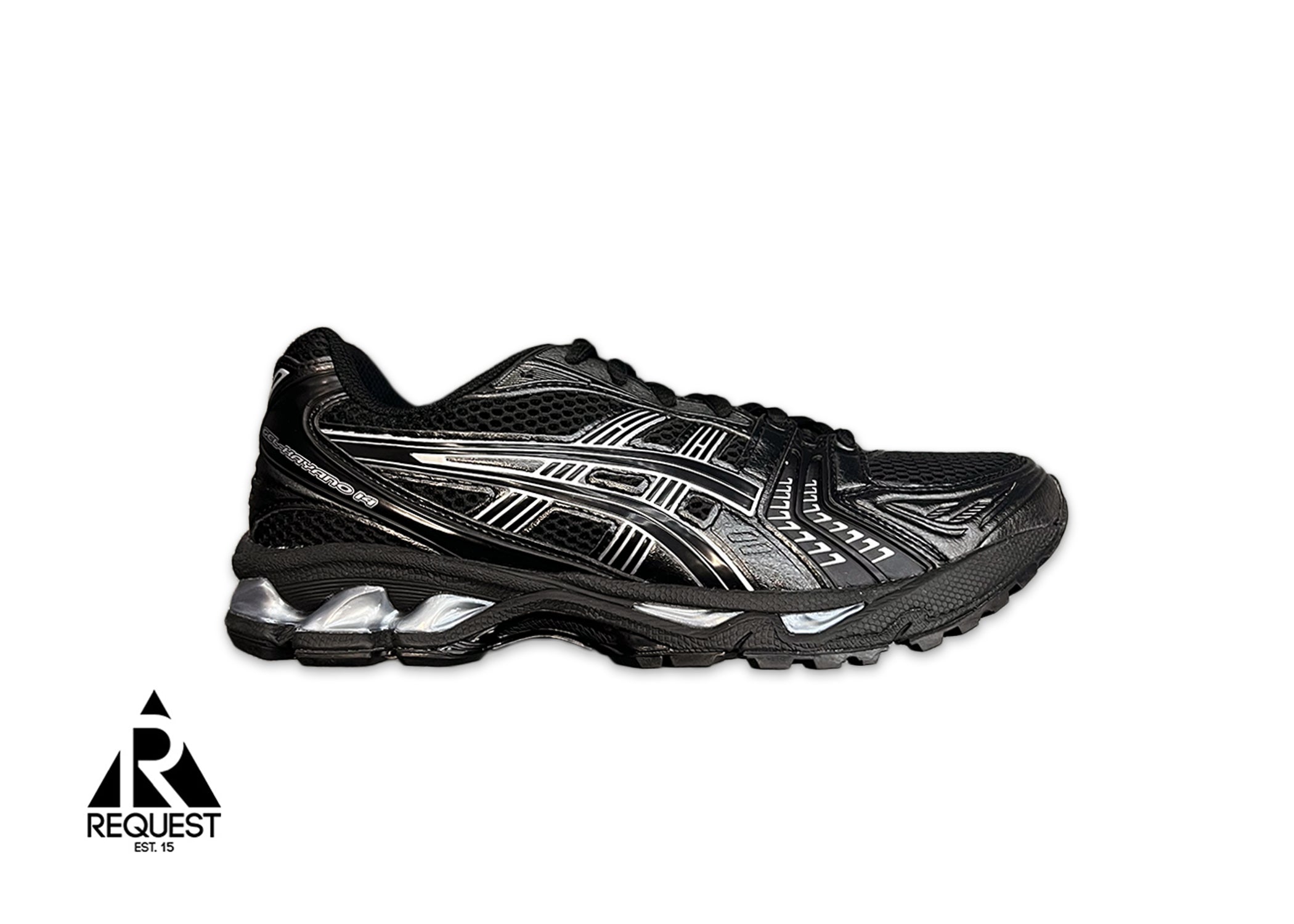 Gel-Kayano 14 "Black Pure Silver"