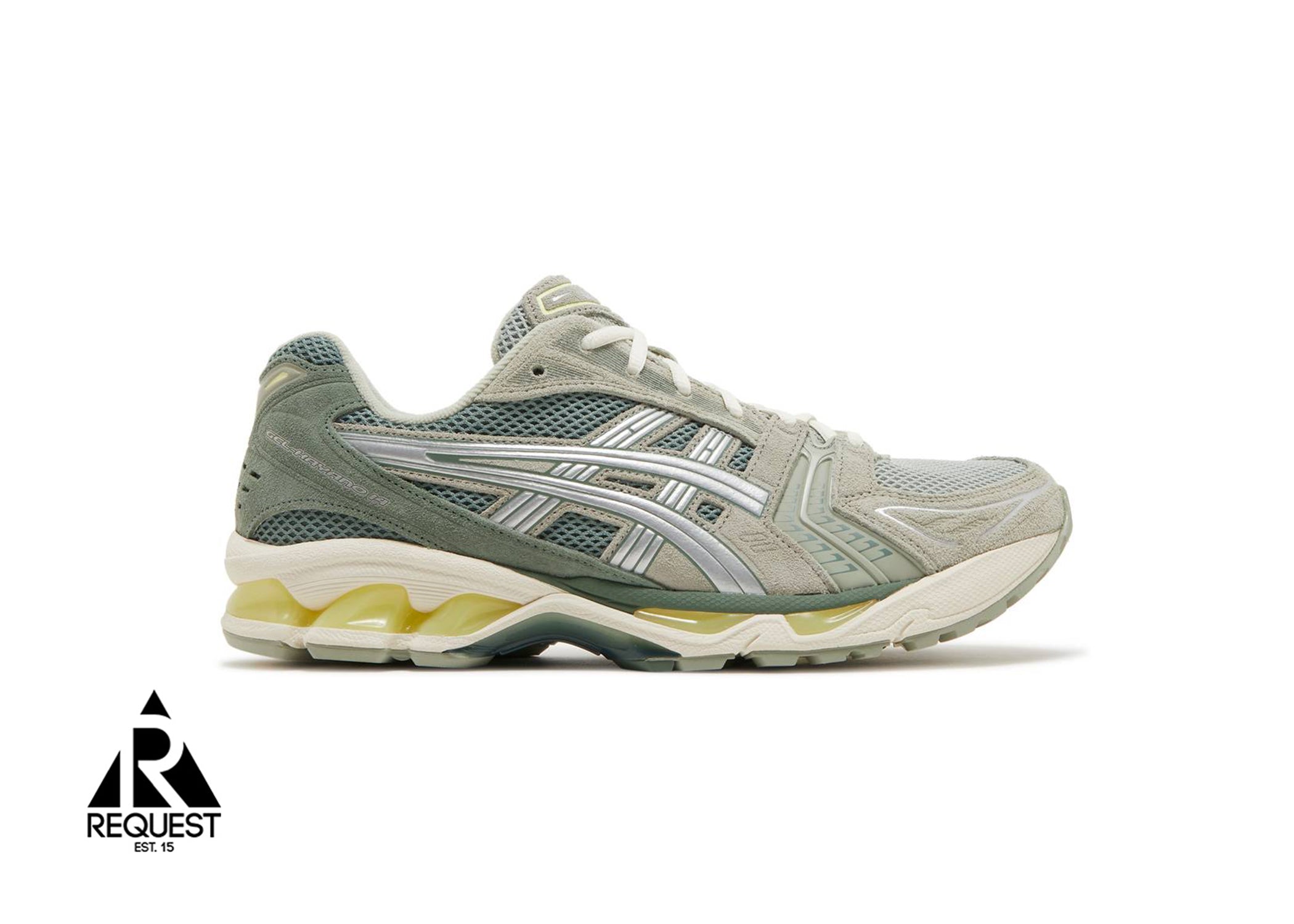 Asics Gel-Kayano 14 "Olive Grey Pure Silver"