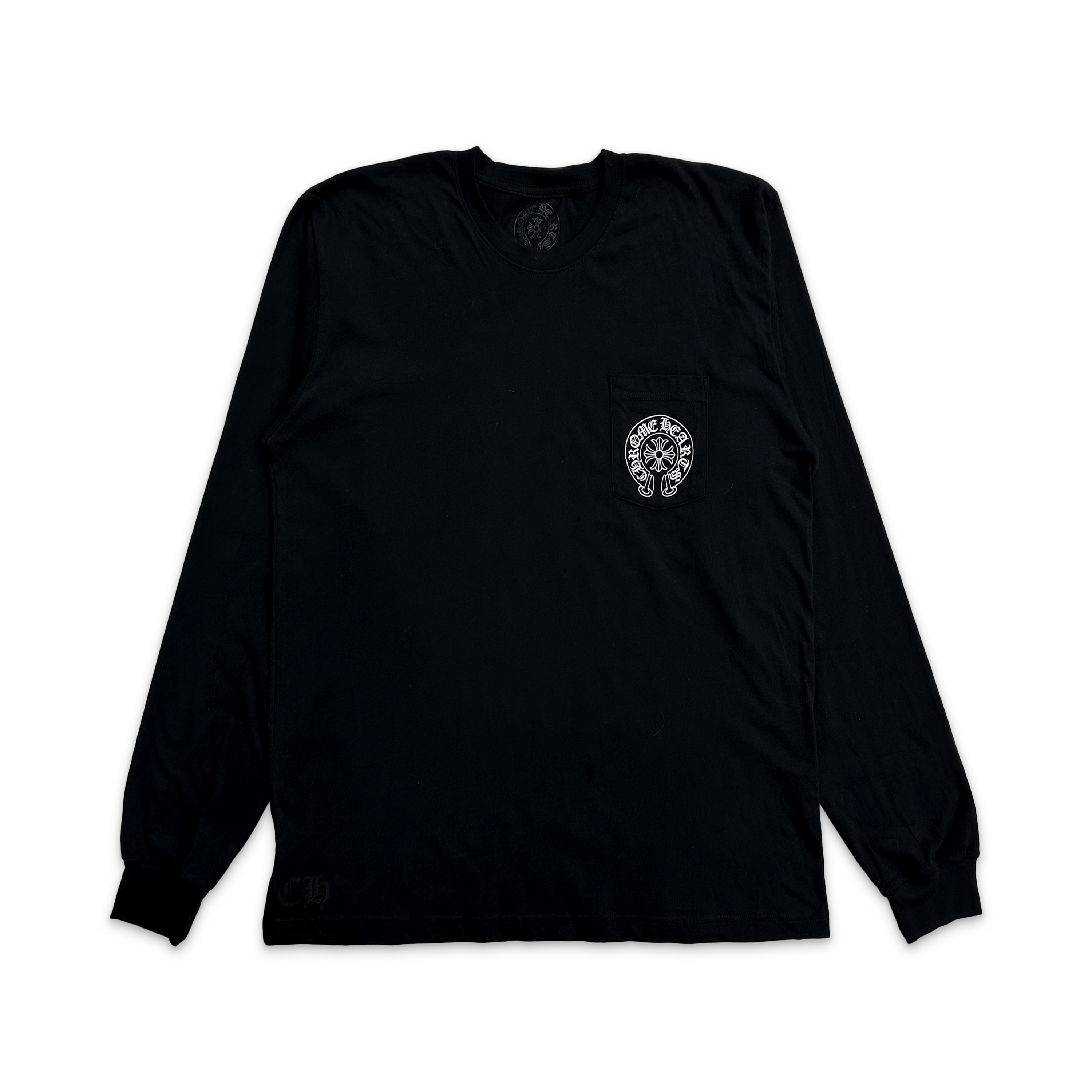 Aspen Horseshoe Logo L/S Tee "Black"