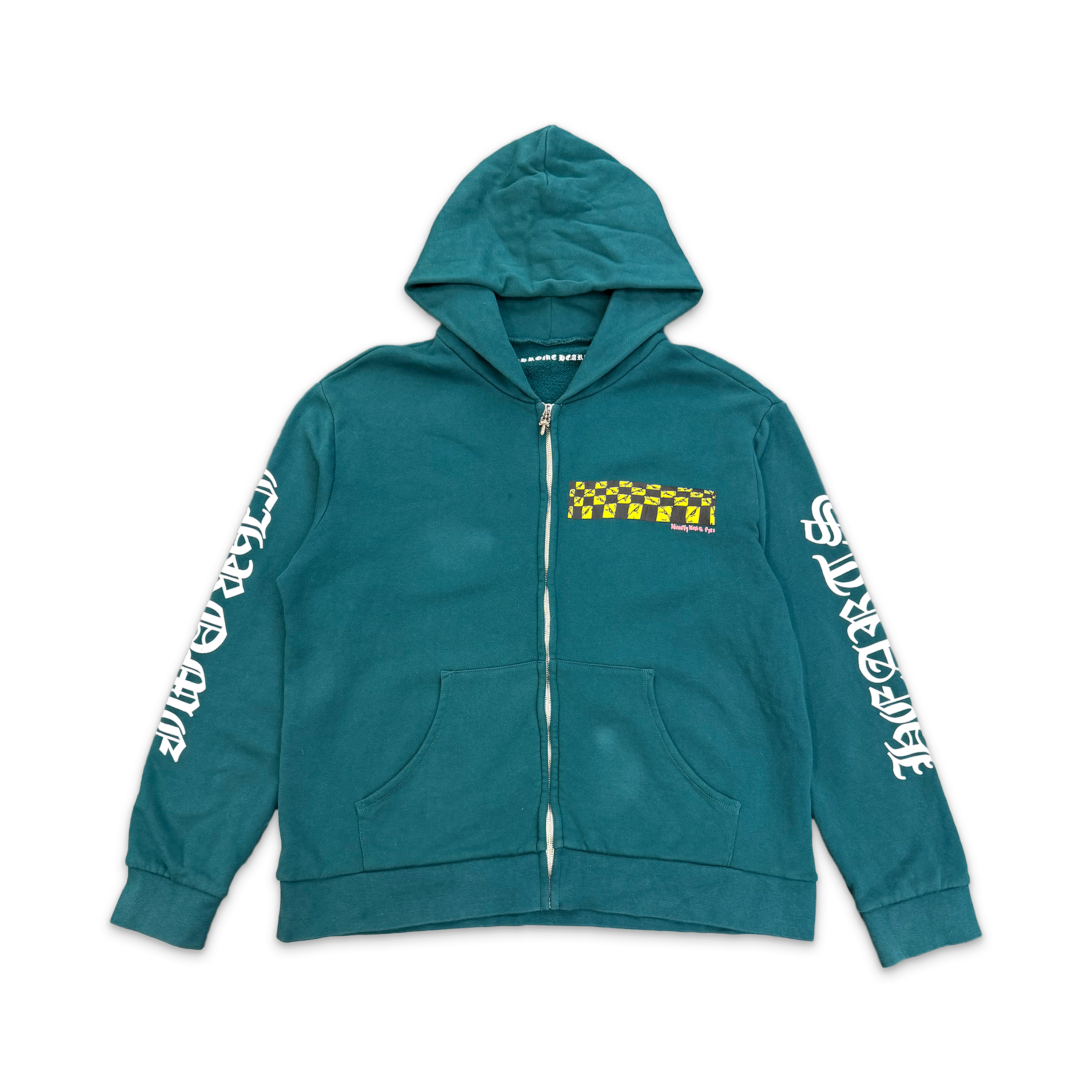 Matty Boy Antidote 99 Eyes Zip Up Hoodie "Teal"