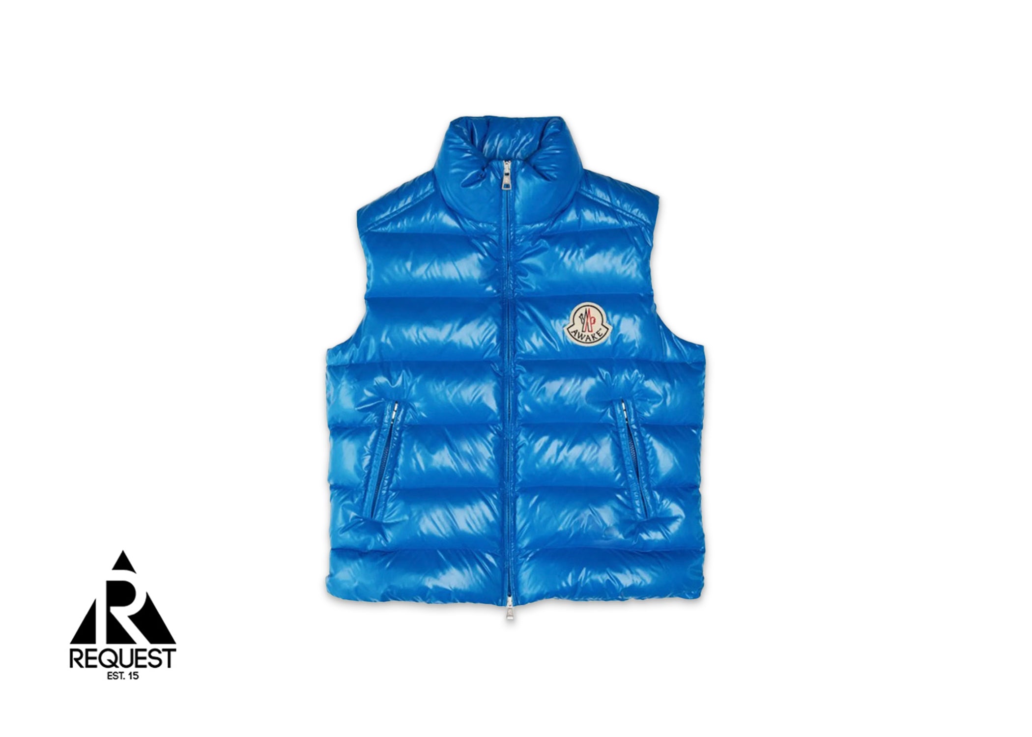 Moncler x Awake Parker Gilet Puffer Vest "Blue"