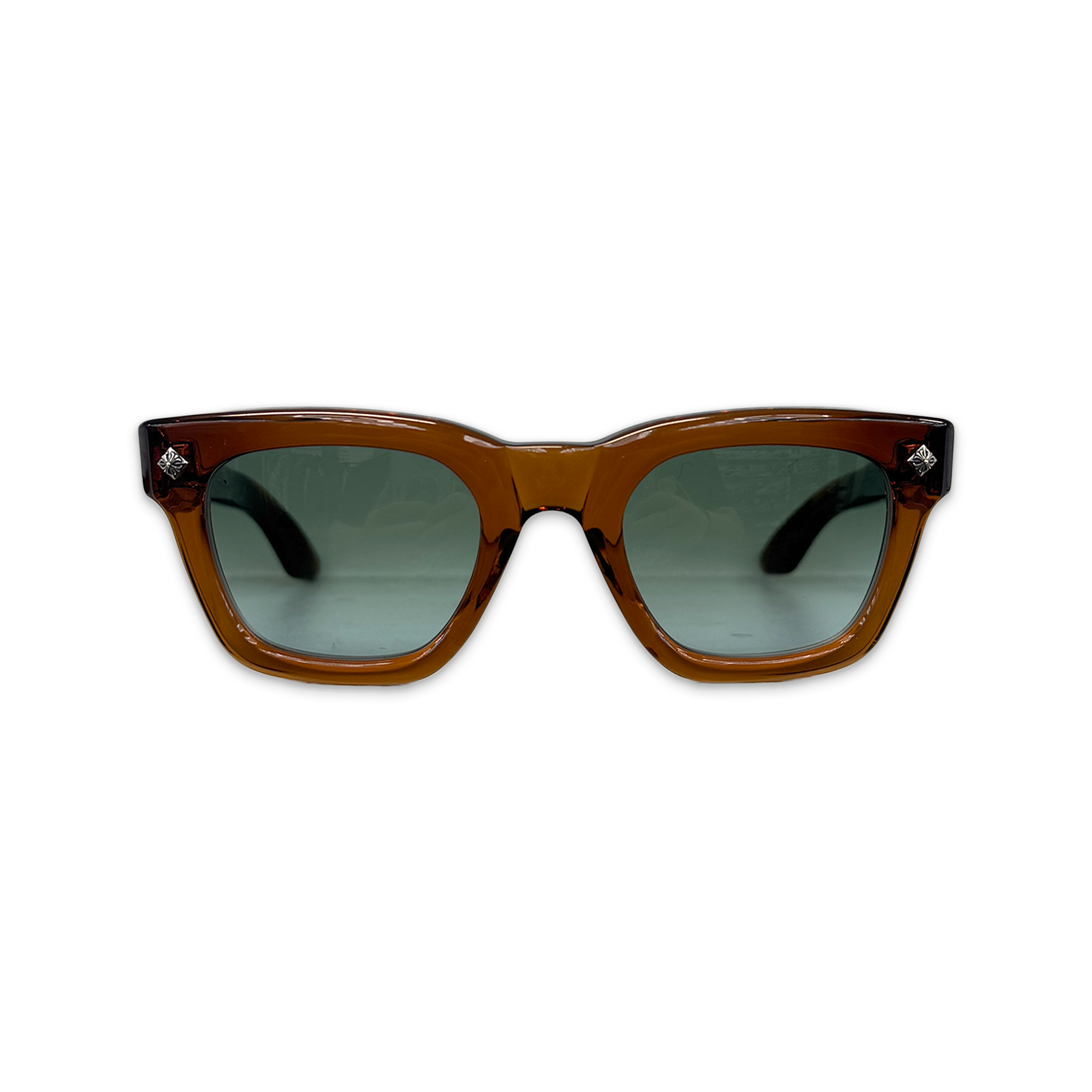 Donnysoffergisms Sunglasses "Transparent Brown/Silver"