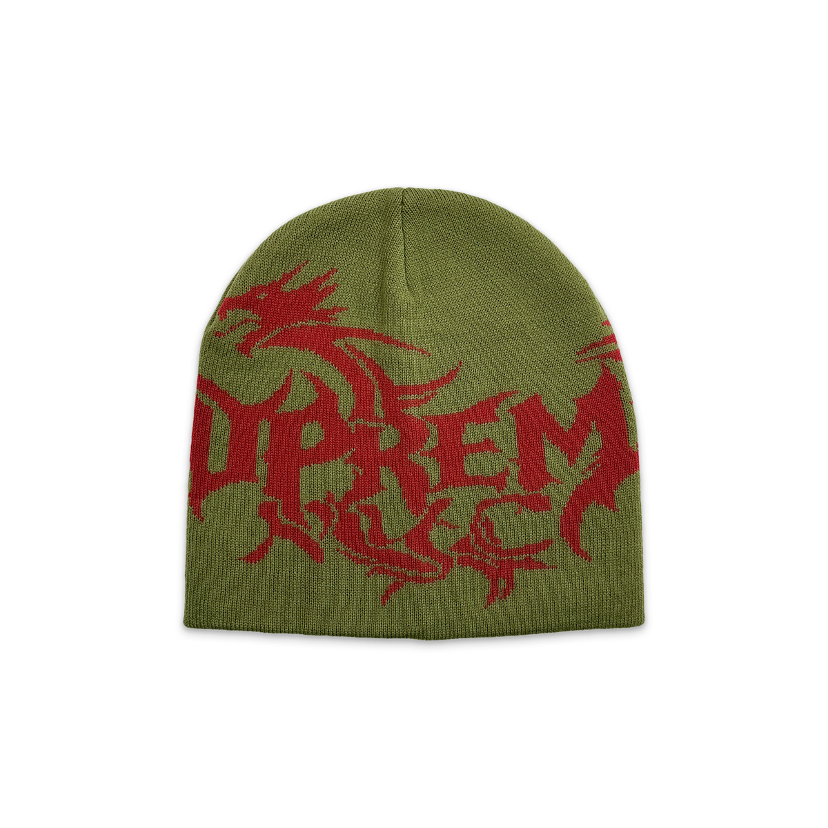 Supreme, Dragon Beanie FW26 "Olive"