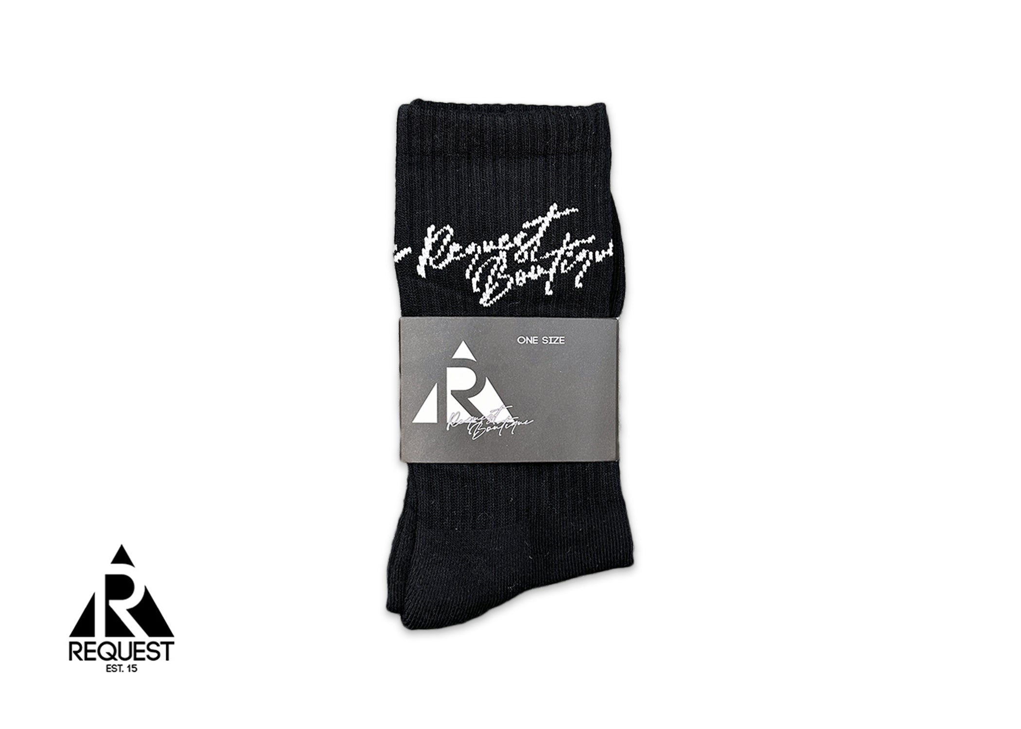 Request Script Socks "Black"