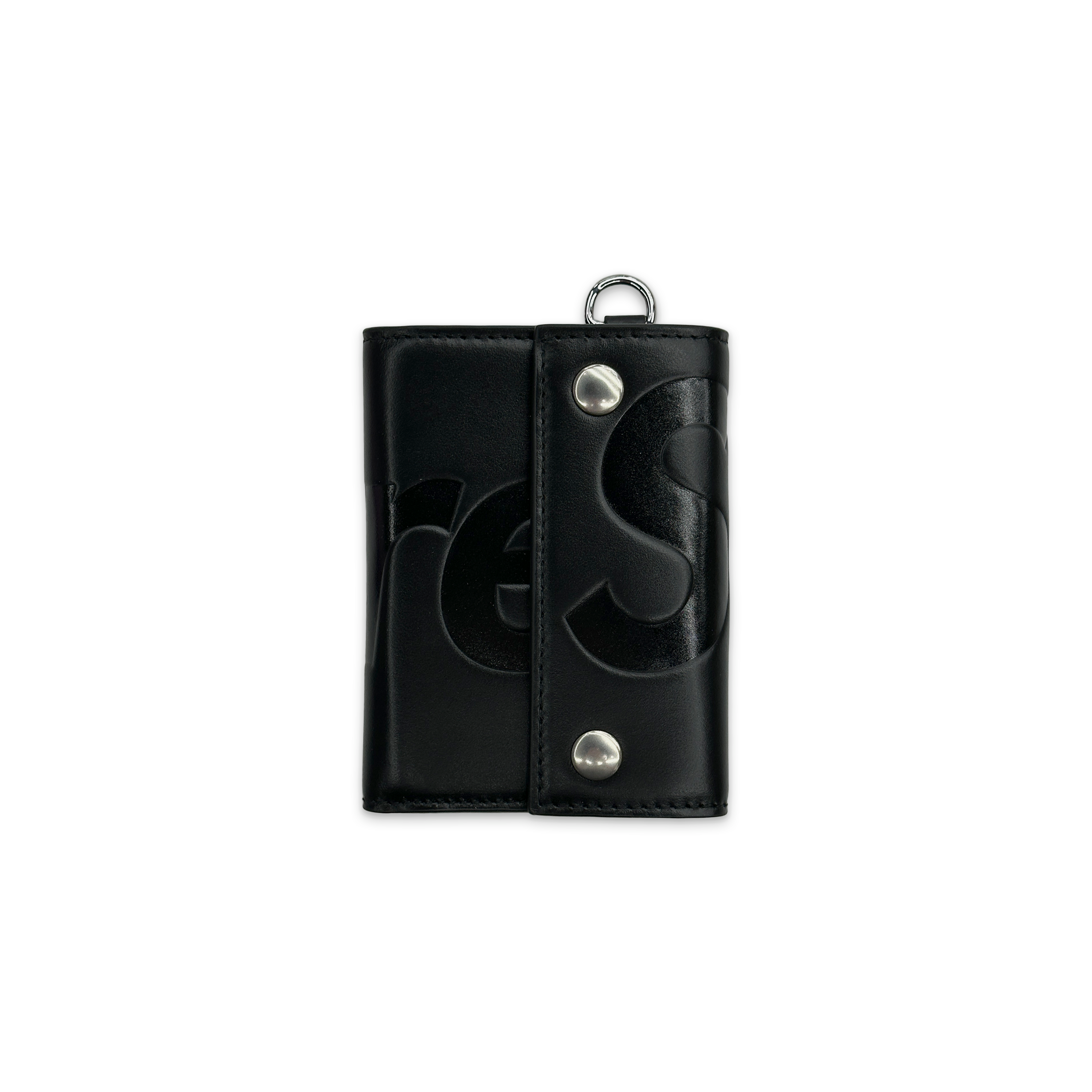Leather Chain Wallet "Black (FW25)"