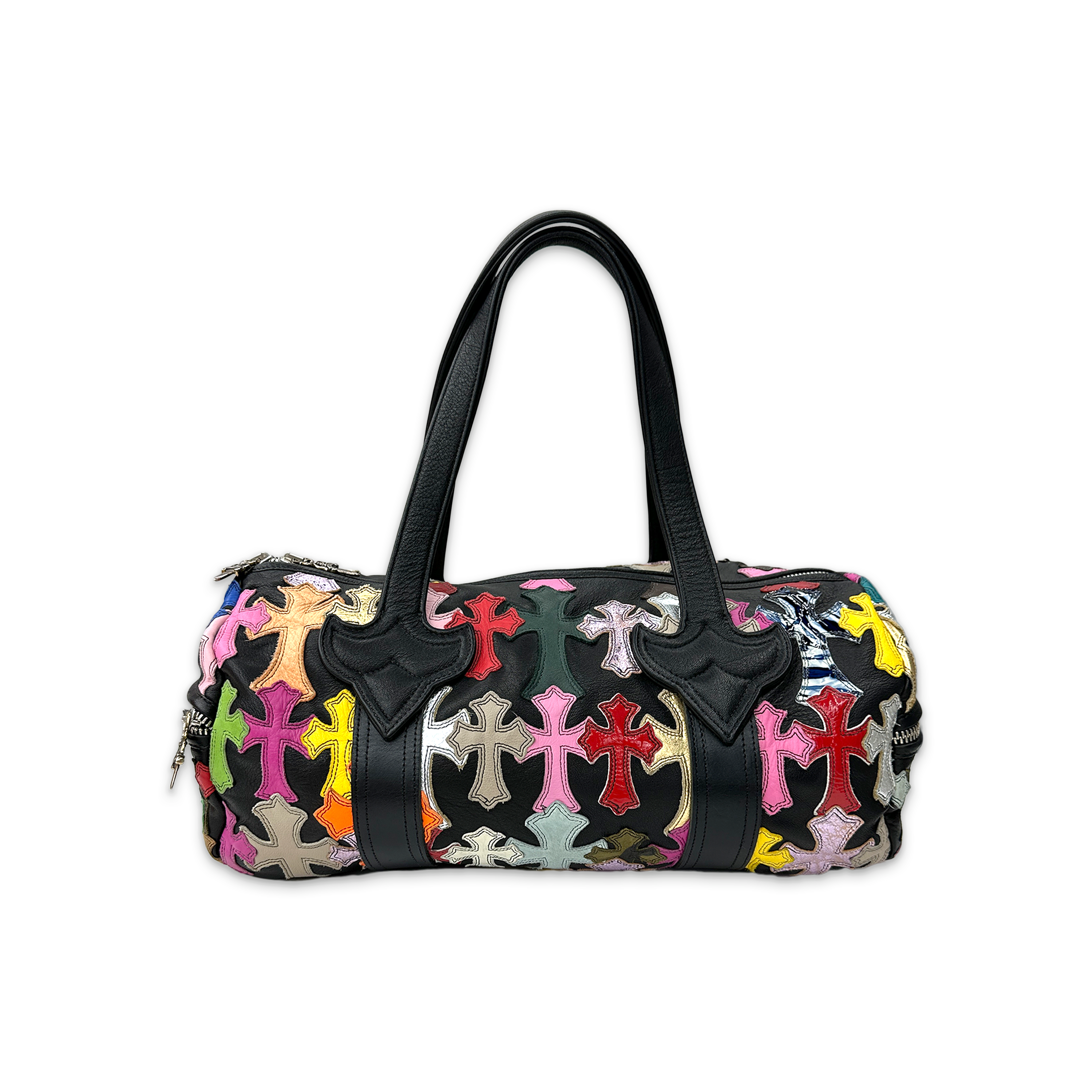 Chrome Hearts, Mini Multicolor Cross Duffle Bag