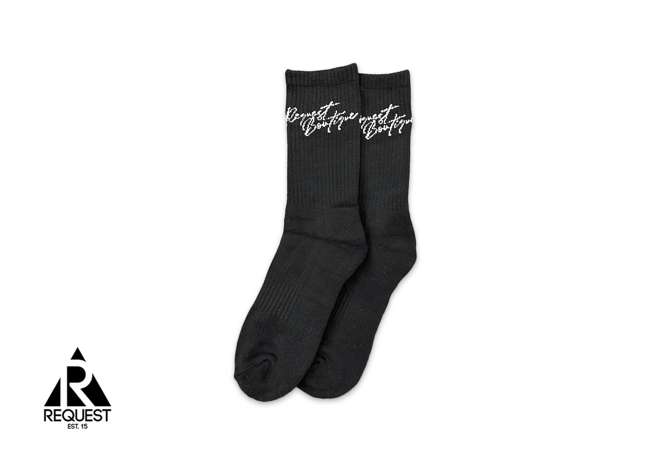 Request Script Socks "Black"