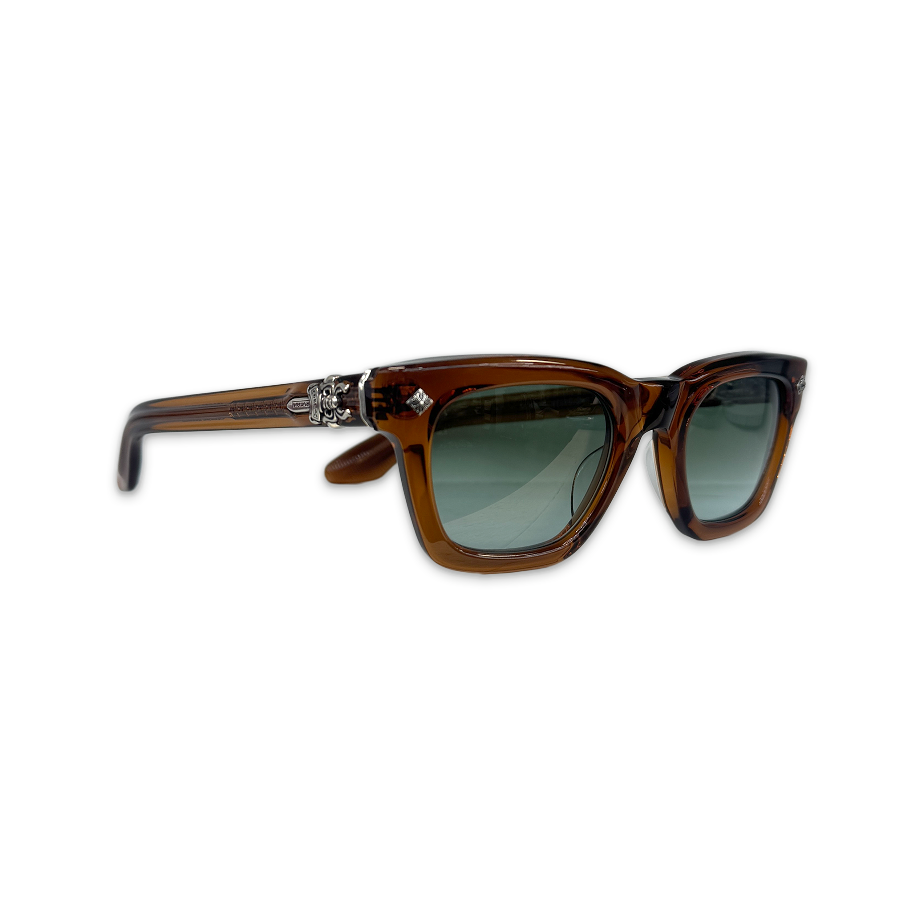 Donnysoffergisms Sunglasses "Transparent Brown/Silver"