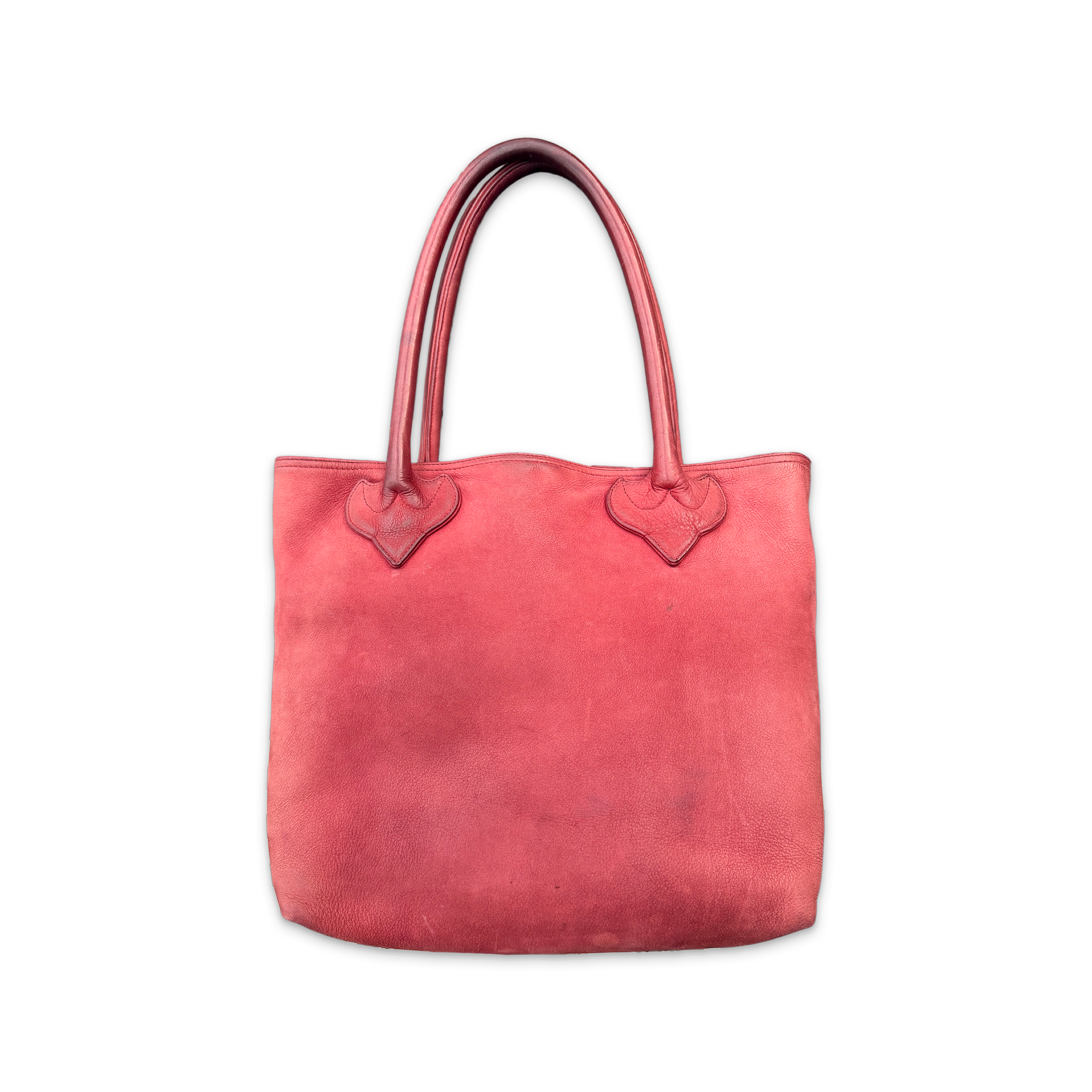 Chrome Hearts, Suede Cross Tote Bag "Red"