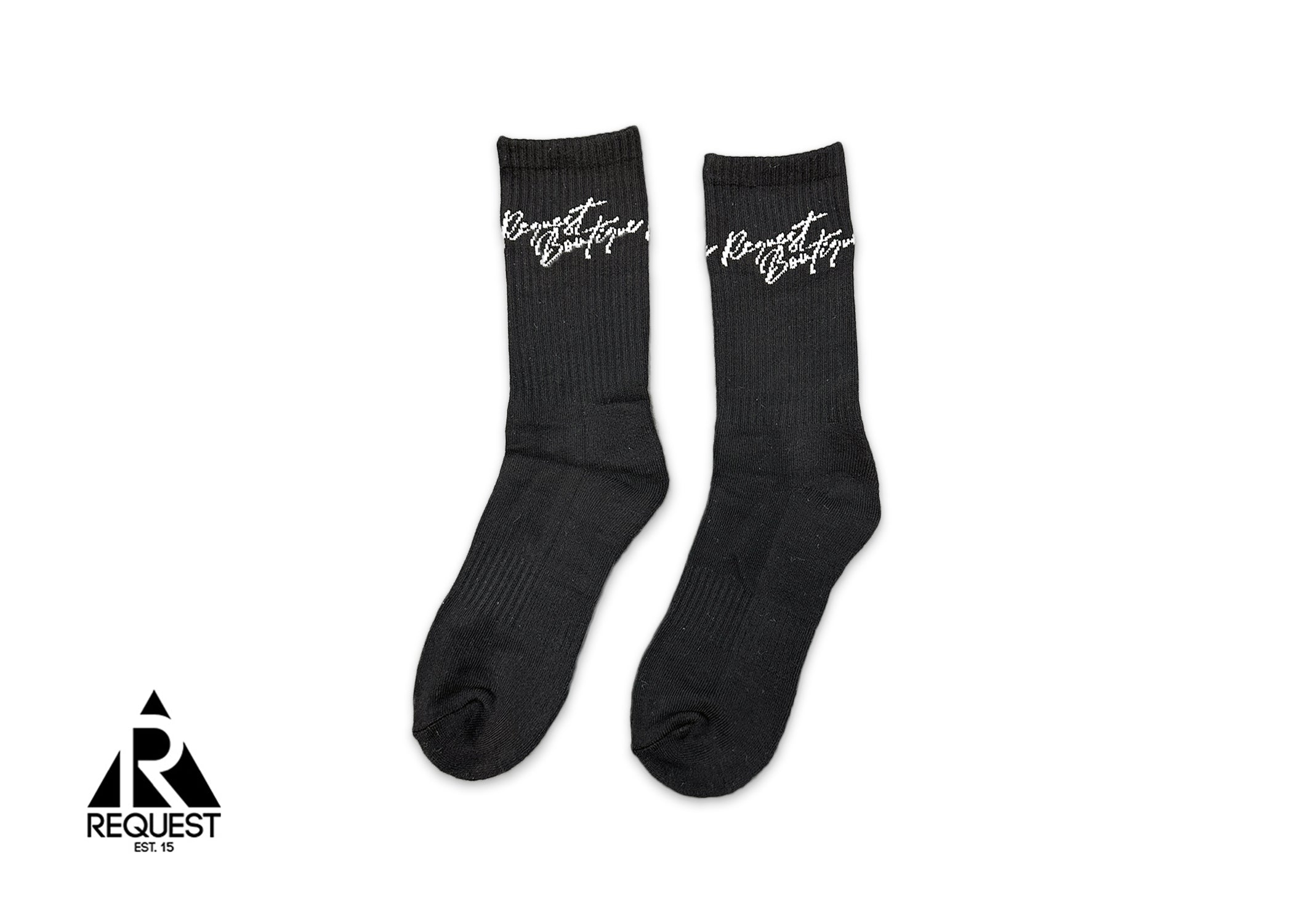 Request Script Socks "Black"