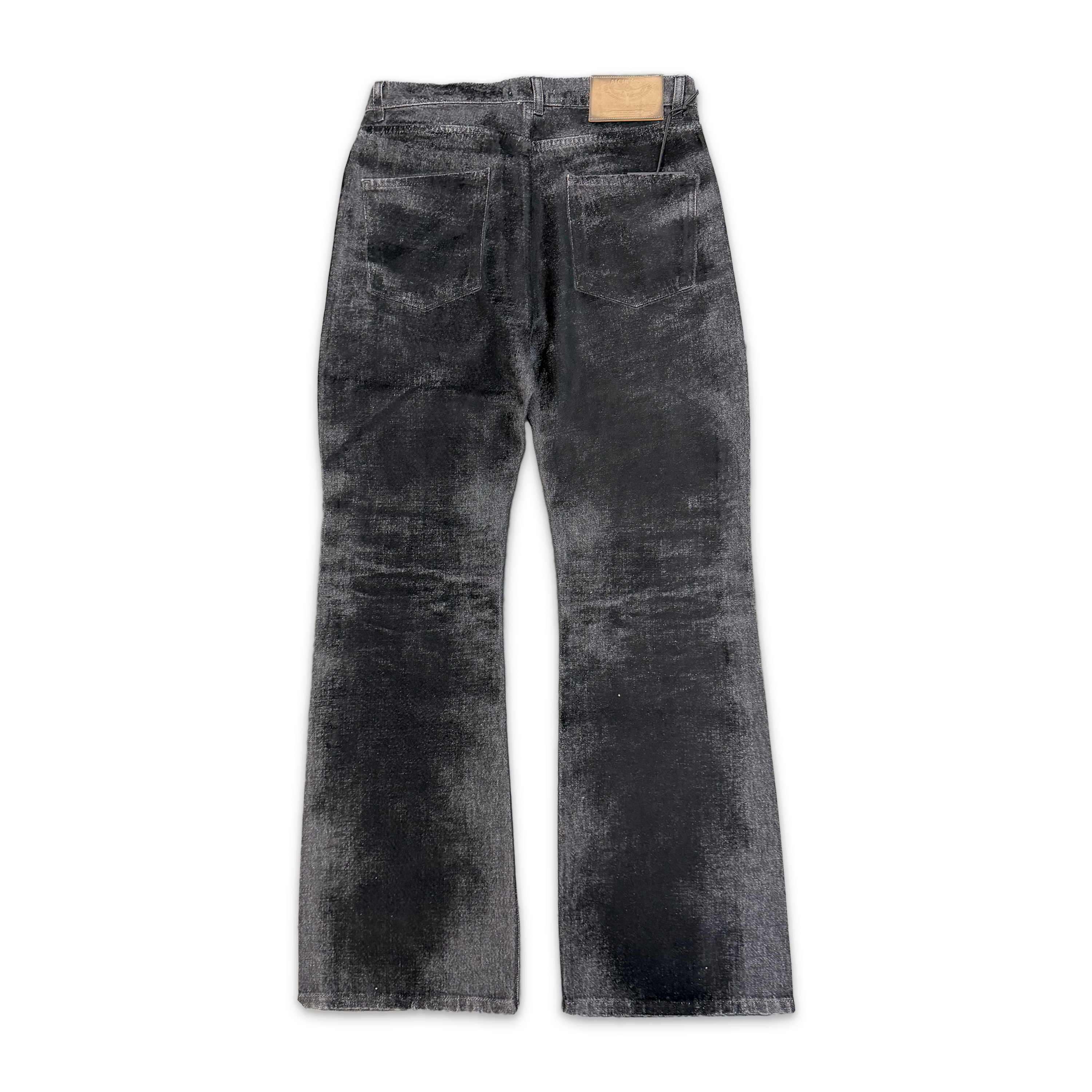 Crystal Studio Jeans “Flocked Black”