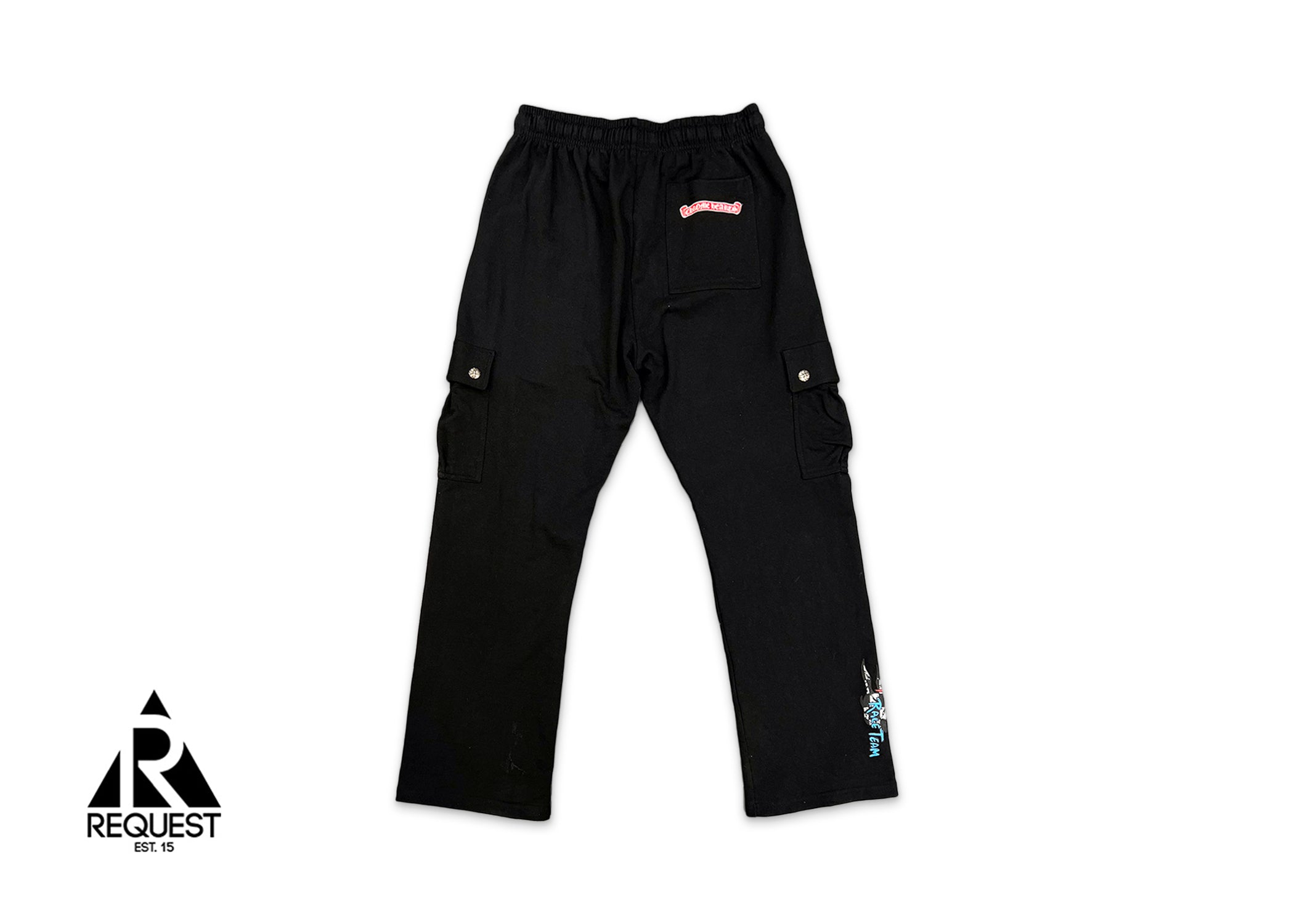 Chrome Hearts Matty Boy Stay Fast Cargo Sweatpants "Black"