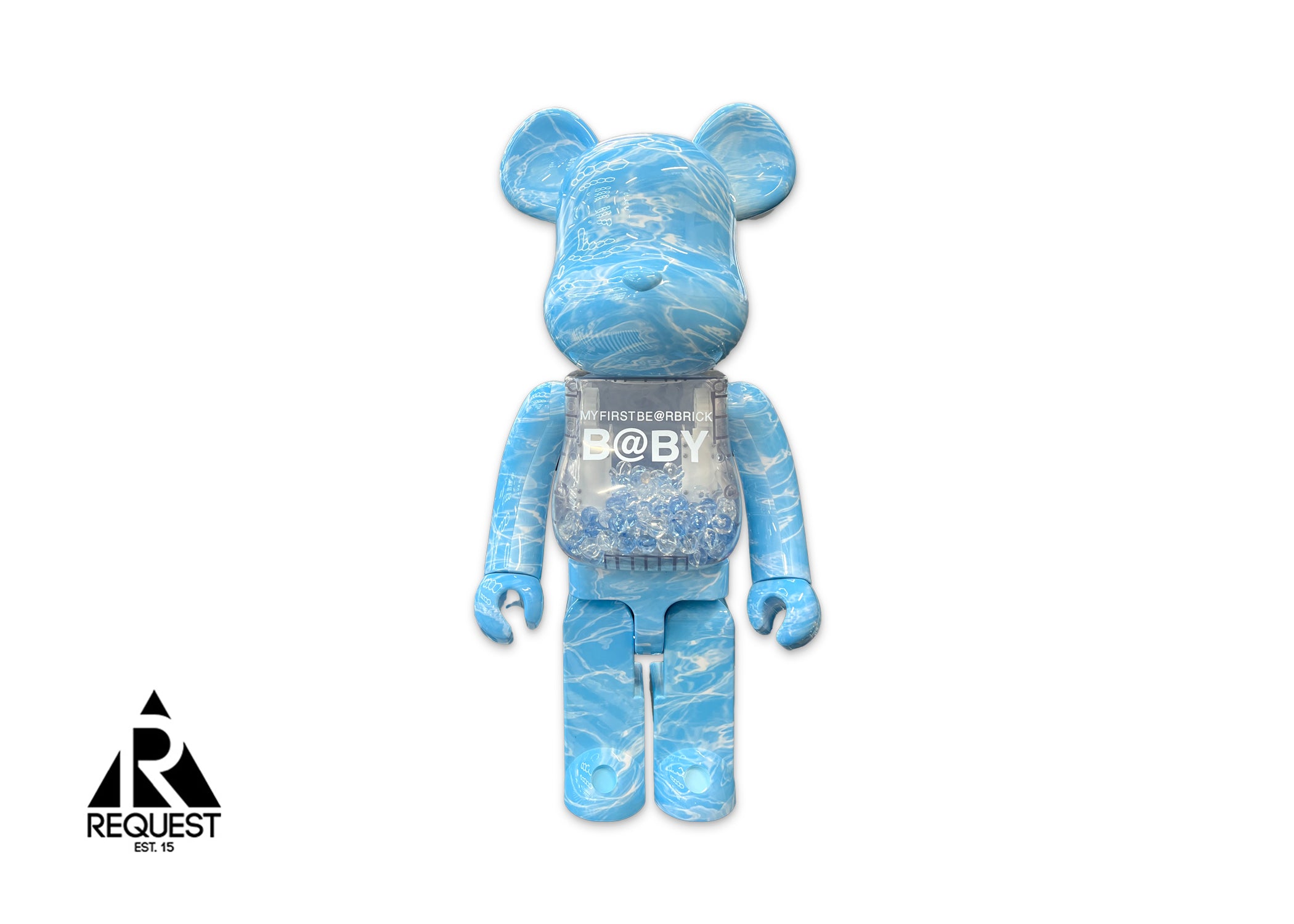 Bearbrick 1000% "MY FIRST BE@RBRICK B@BY WATER CREST"