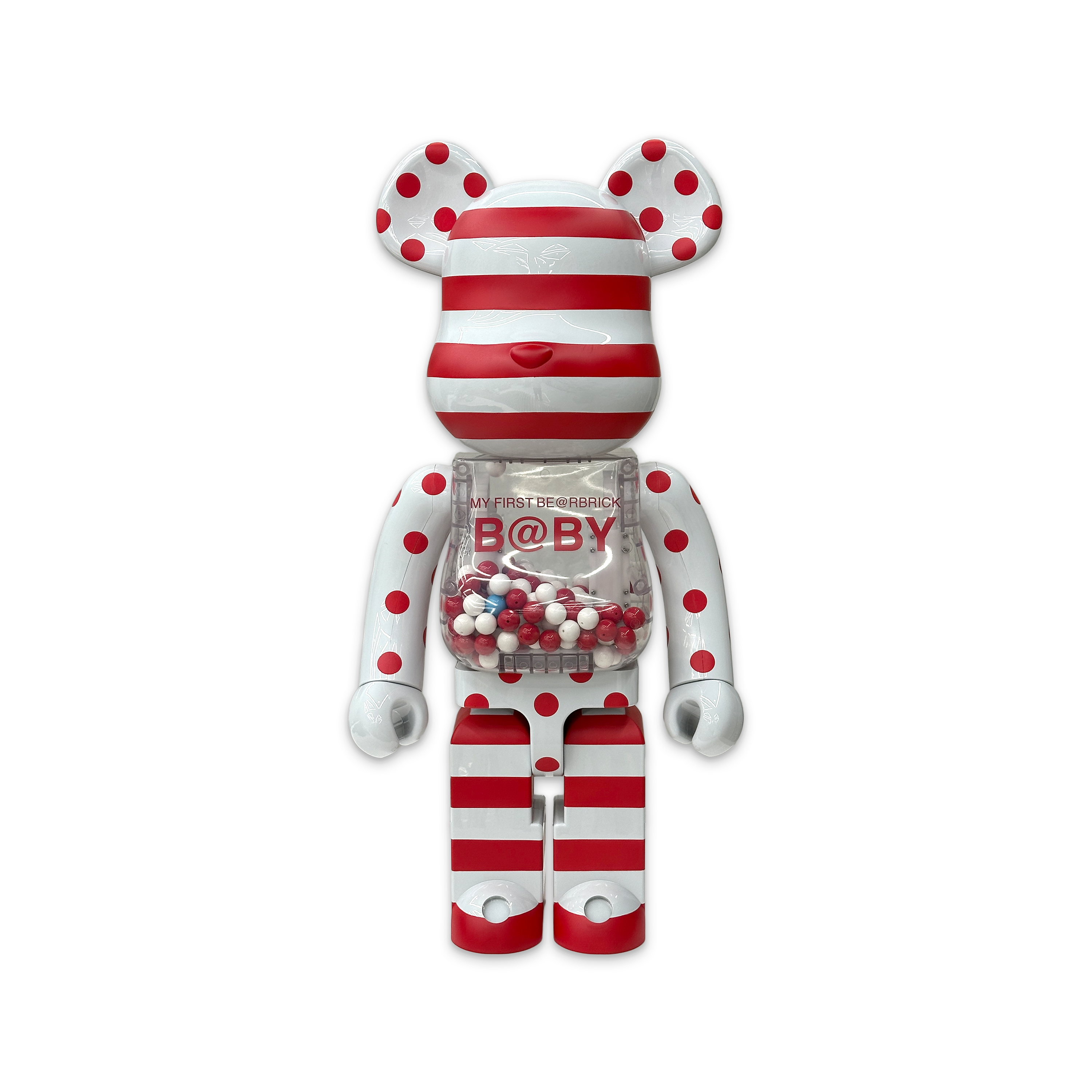 Medicom, My First Baby Bearbrick 1000% "Red & Silver Chrome Ver."