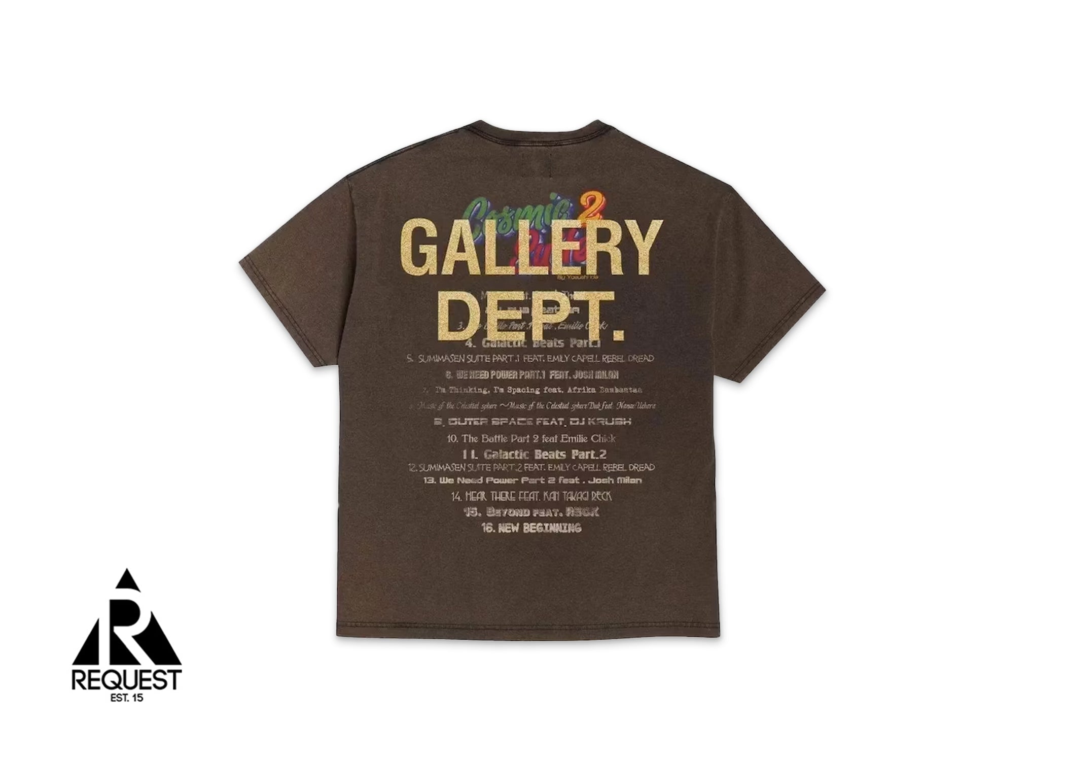 Gallery Dept. Cosmic Suite 2 Tee "Vintage Black"