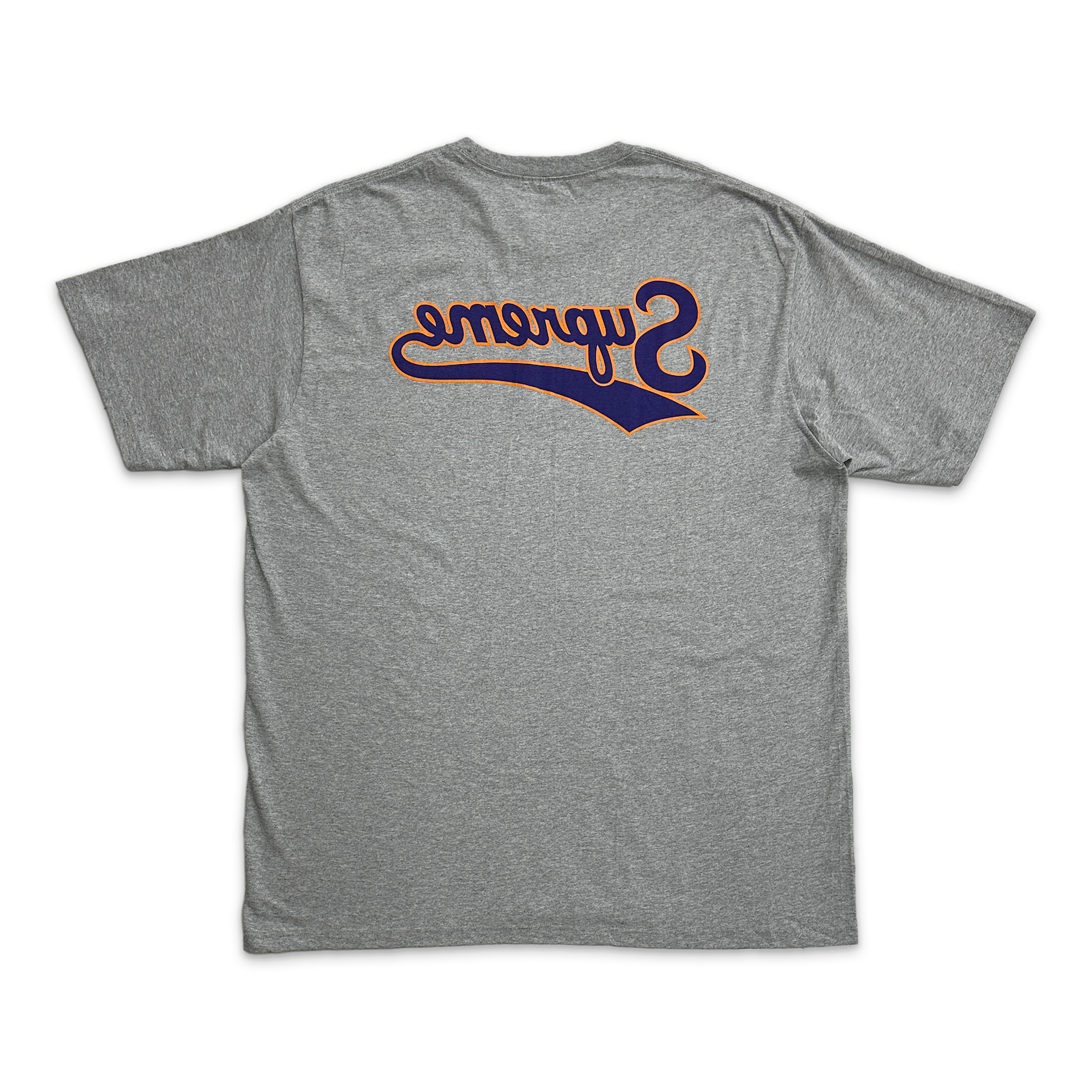 Supreme, Backwards Tee "Heather Grey"