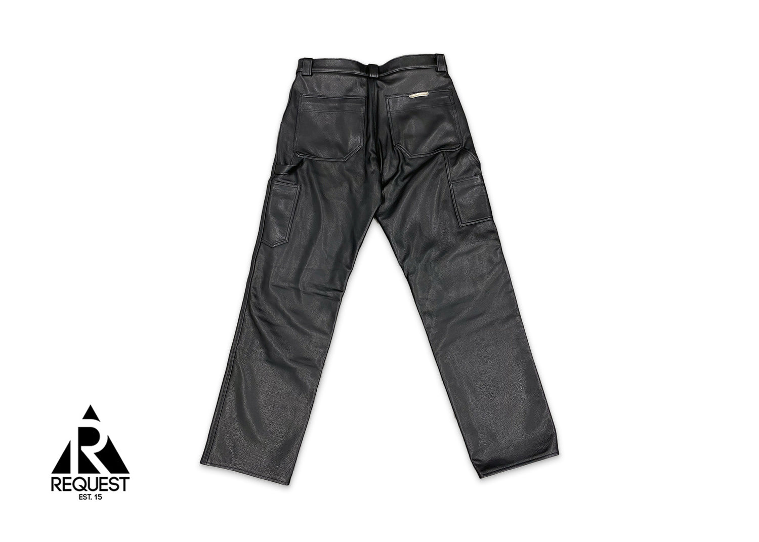 Chrome Hearts Le Fleur Leather Carpenter Pant 