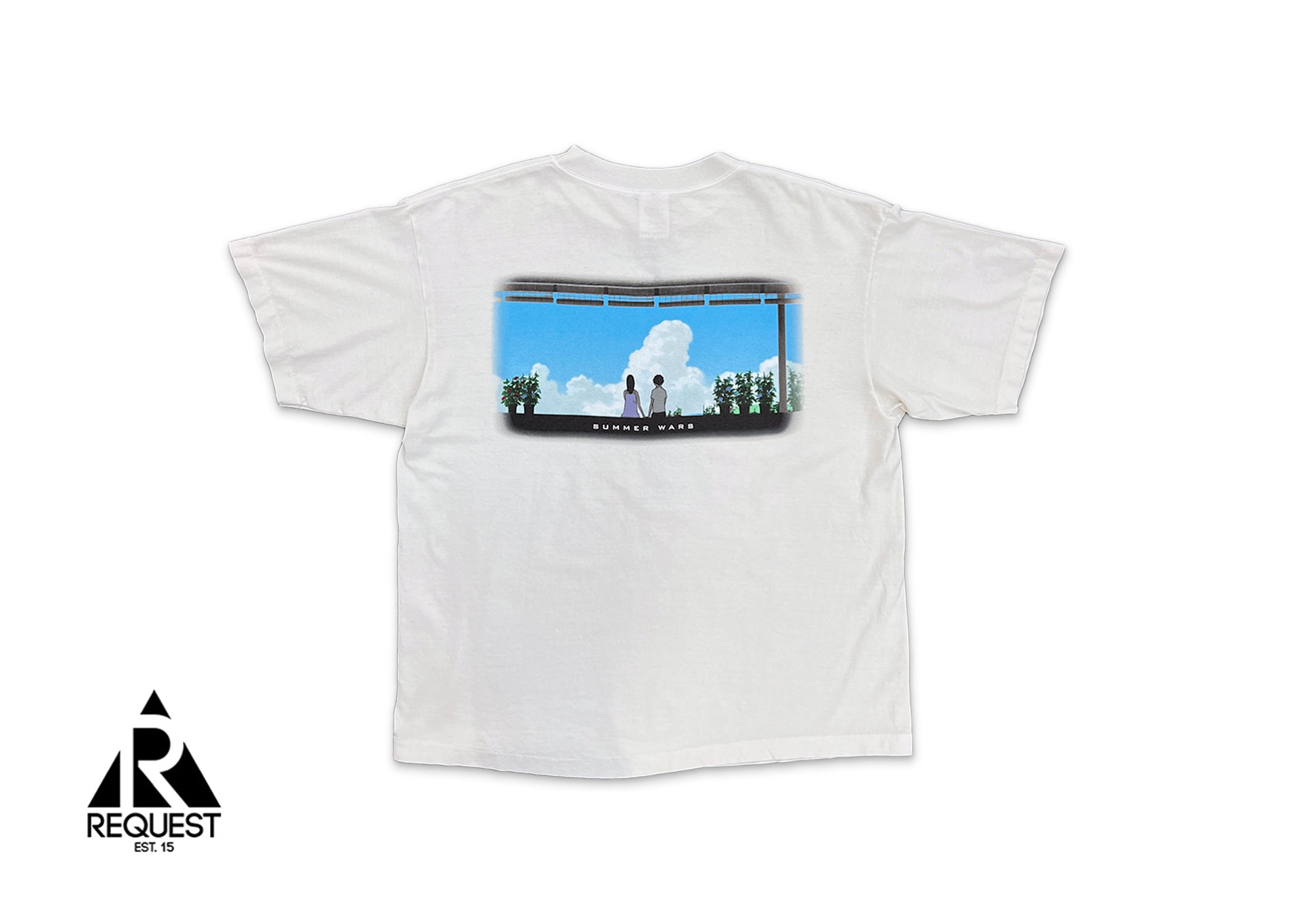 Summer Wars Tee #2 "White"