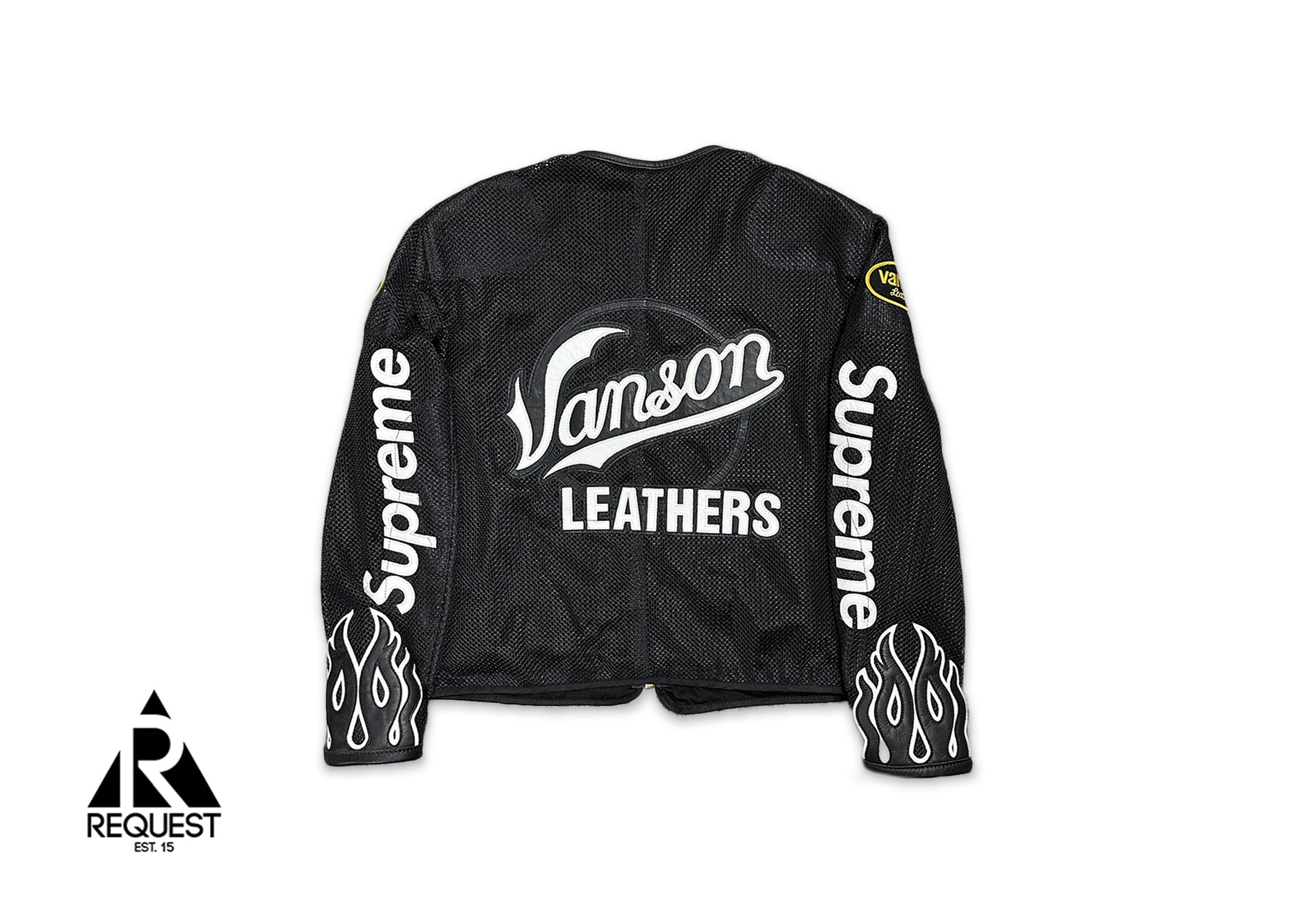 Vanson Leathers Cordura Mesh Jacket “Black"