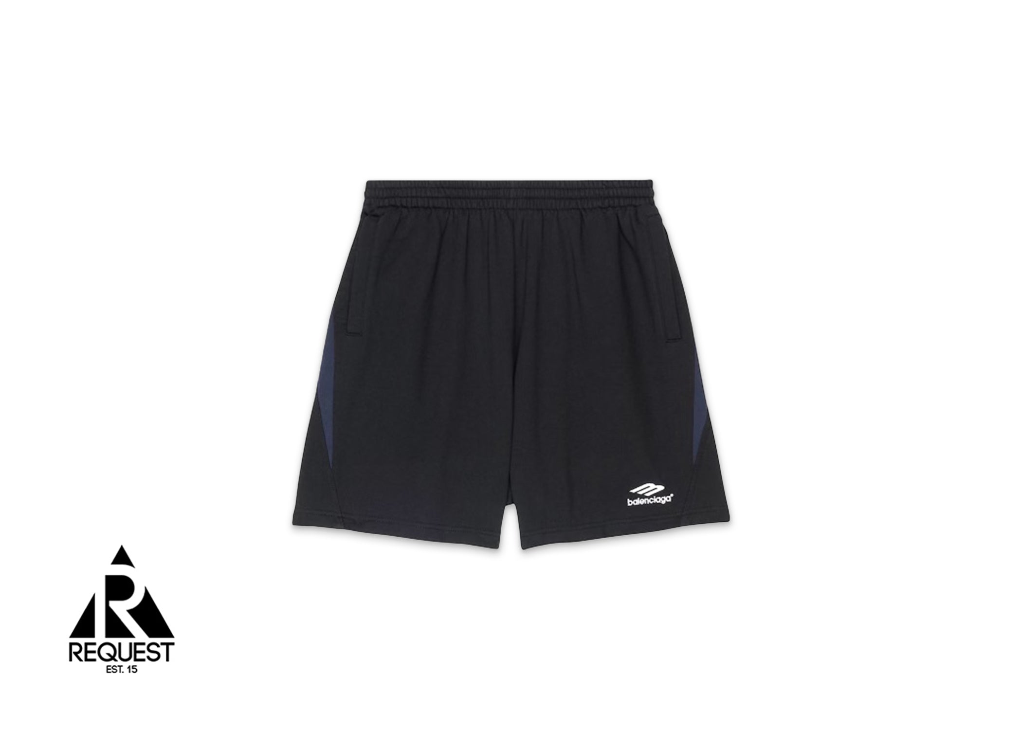 Balenciaga 3b Sports Icon Tracksuit Shorts "Black"